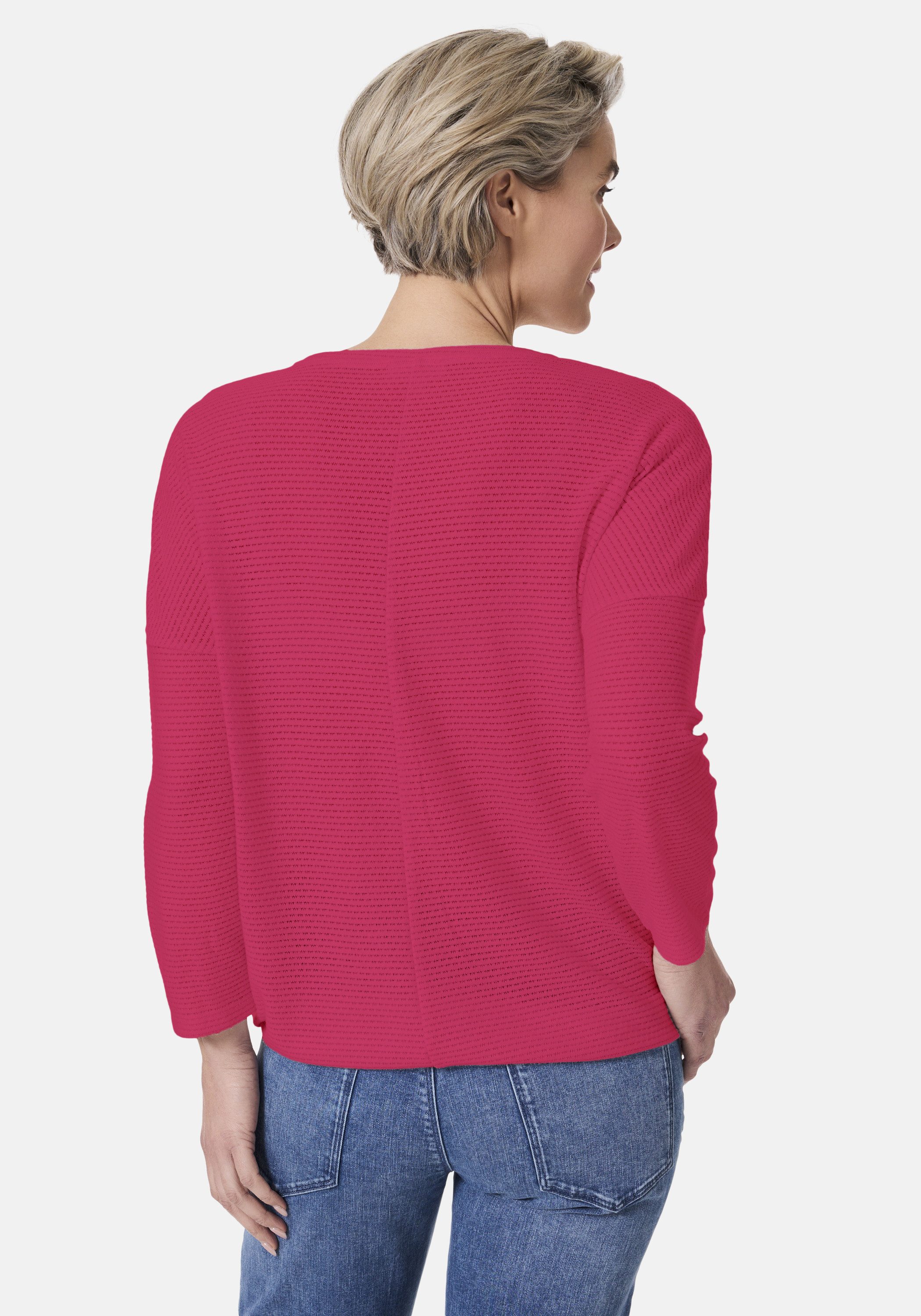 STOOKER WOMEN Sweatshirt STCLEA Sweatshirt 3/4-Arm Regular Fit Sweatshirt f günstig online kaufen