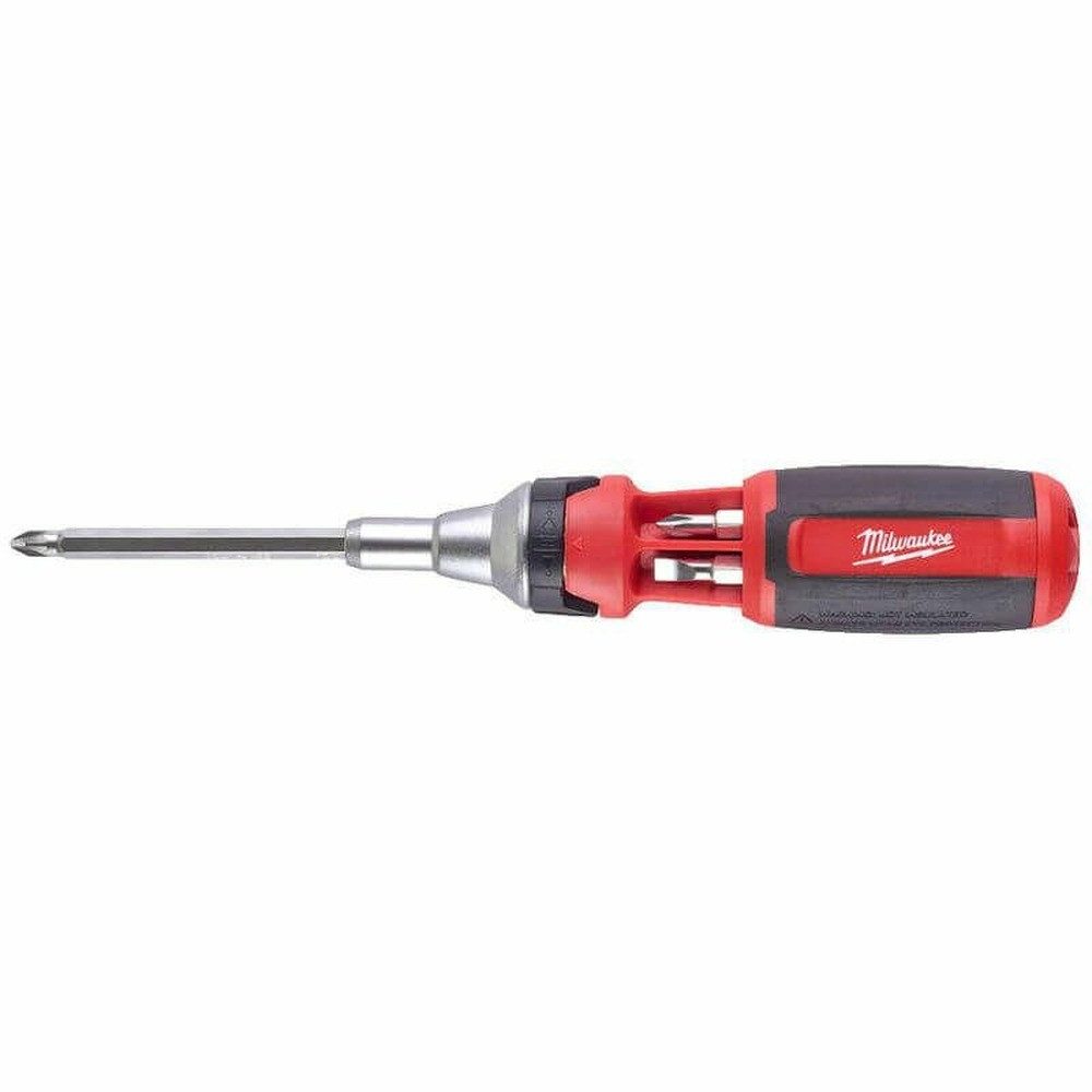 Milwaukee Werkzeugset MILWAUKEE MULTISCHRAUBENDREHER MIT RATSCHE 9in1