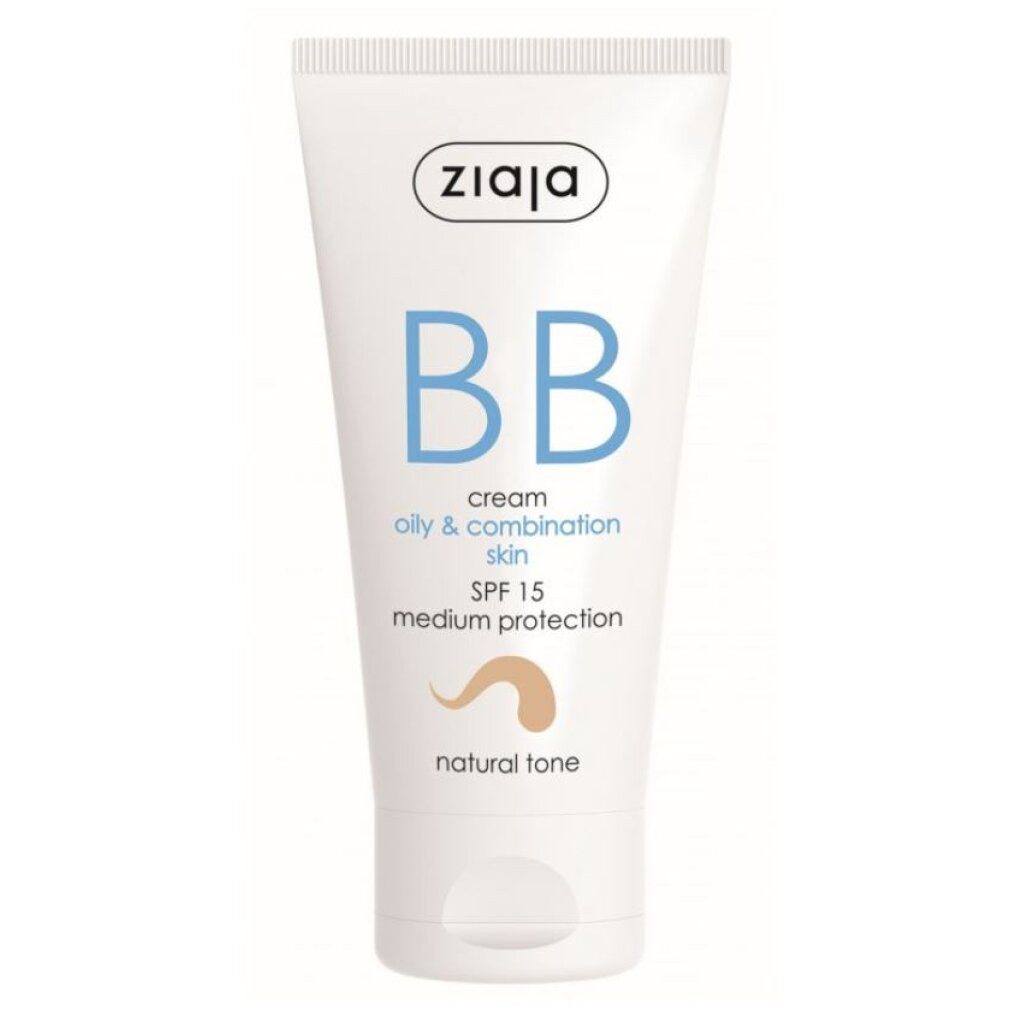 Ziaja BB-Creme BB-Creme für fettige, Mischhaut Ton natürlich SPF15 50 ml