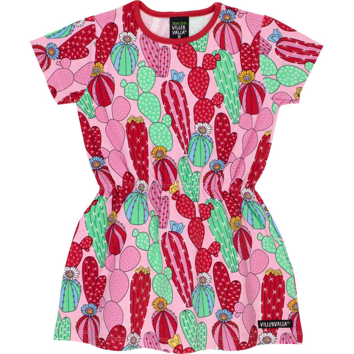 Villervalla Jerseykleid Kaktus Mädchen (1-tlg) Bekleidung, Outfit, Dress, Robe, Sommerkleid