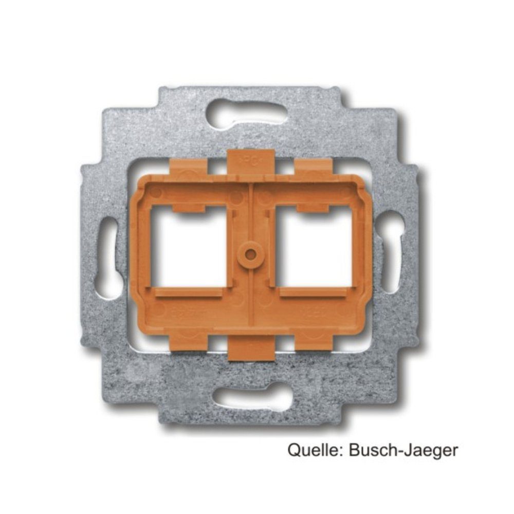 Busch-Jaeger Busch-Jaeger Tragring mit orangenem Sockel, 1819 Audio- & Video-Kabel