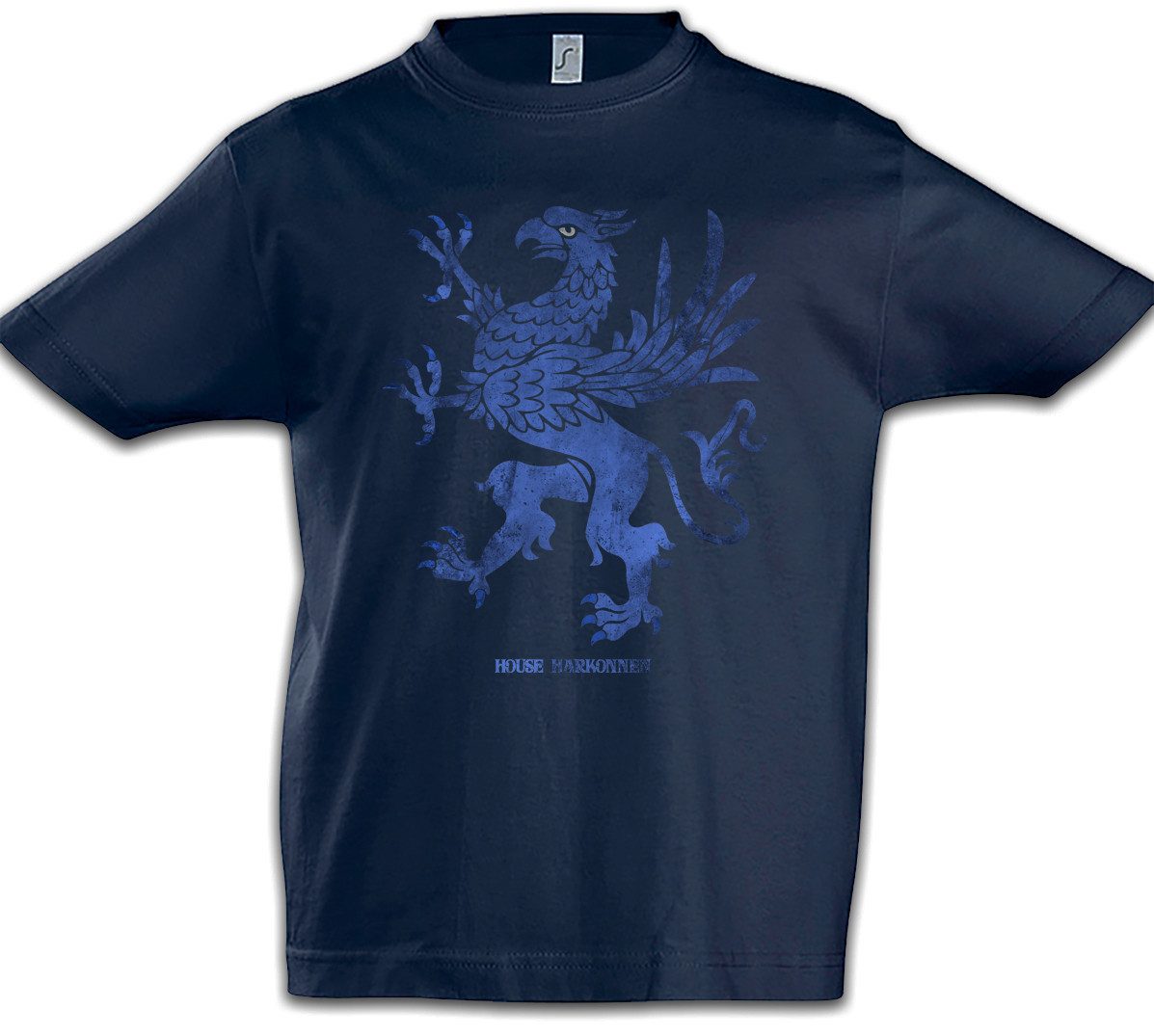 Print-Shirt House Griffin Logo Kinder T-Shirt Science Fiction Sci-Fi Dune Arrakis