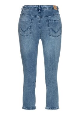 H.I.S Caprijeans ökologische, wassersparende Produktion durch Ozon Wash