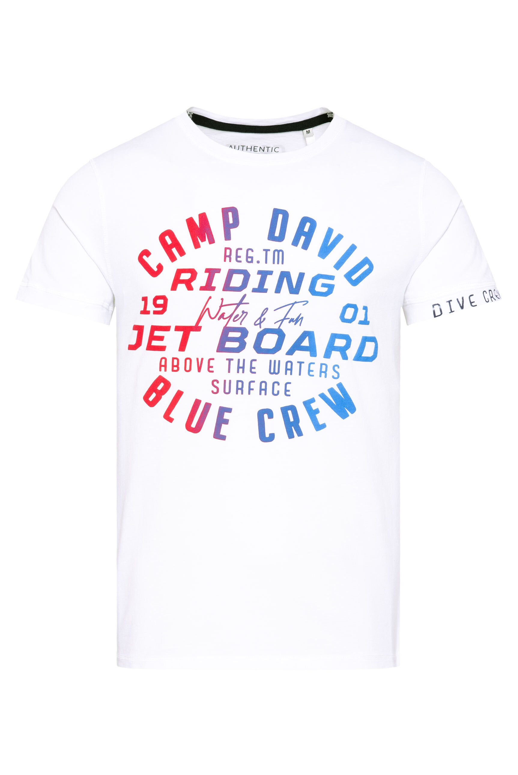 CAMP DAVID Rundhalsshirt aus Baumwolle günstig online kaufen
