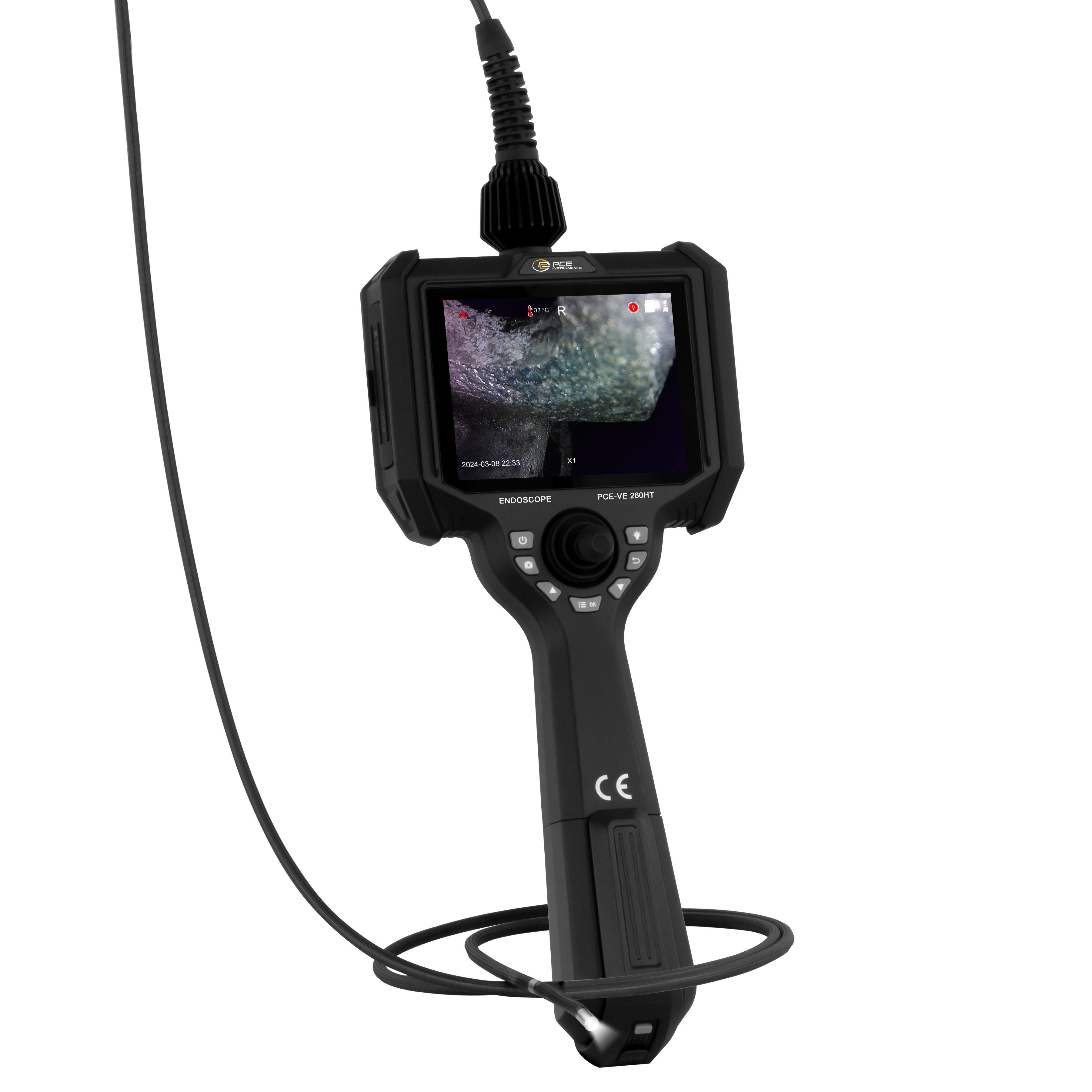 PCE Instruments PCE Instruments Hochtemperatur Video-Endoskop PCE-VE 260HT Inspektionskamera