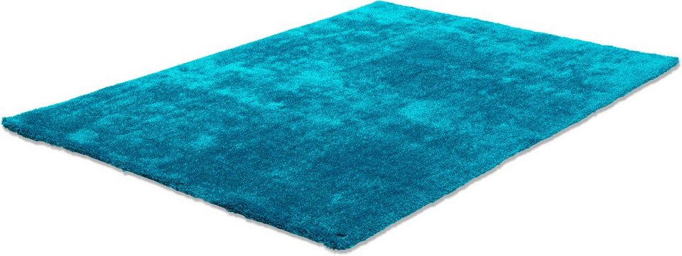 Hochflor-Teppich Soft, TOM TAILOR HOME, rechteckig, Höhe: 35 mm,  handgetuftet, Uni-Farben, super weich und flauschig
