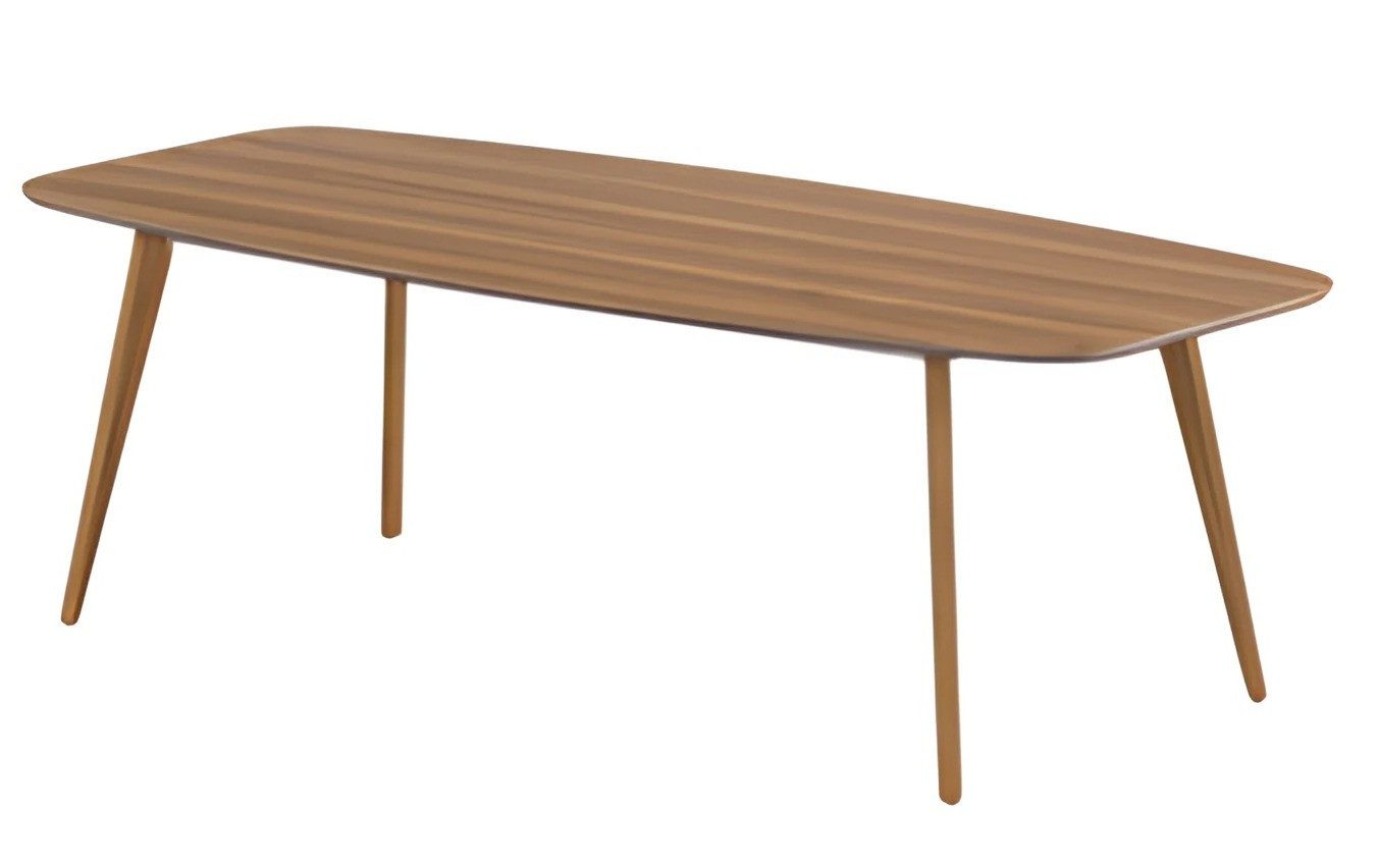 Xlmoebel Couchtisch Moderner Couchtisch aus Holz in Weiß mit Stauraum und eleganten Beinen, Made in Europa