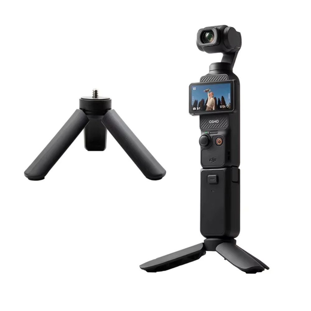 Mini-Stativ für DJI Osmo Pocket 3 & Insta360 – kompakter Tisch-Ständer Kamerastativ
