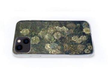 MuchoWow Handyhülle Blühende Rosen - Gemälde von Claude Monet, Handyhülle Apple iPhone 13, Smartphone-Bumper, Print, Handy