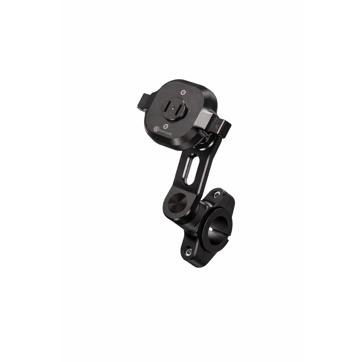 Megaphonic Smartphone-Halterung One-Lock Fahrrad Smartphonehalter aus Aluminium mit 360° Drehfunktion