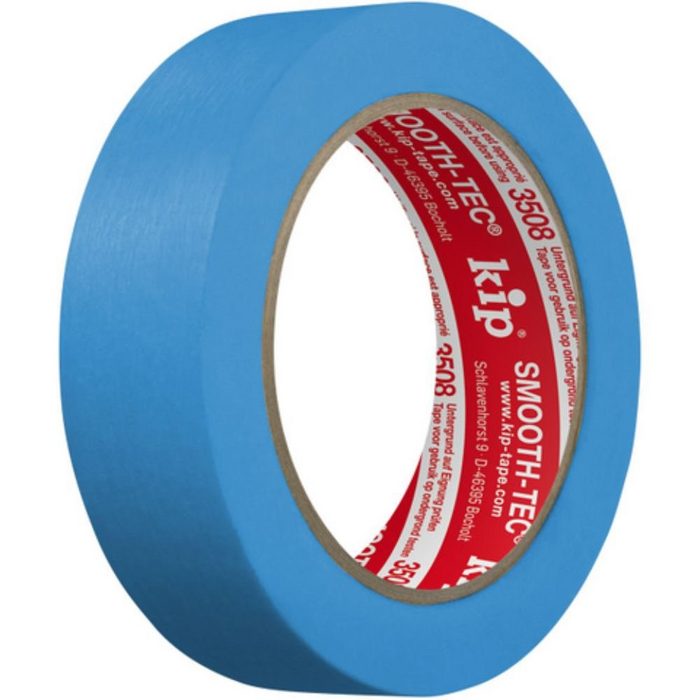 Kip® Klebeband 30mm x 50m SMOOTH-TEC® - blau Glattkrepp 3508-29