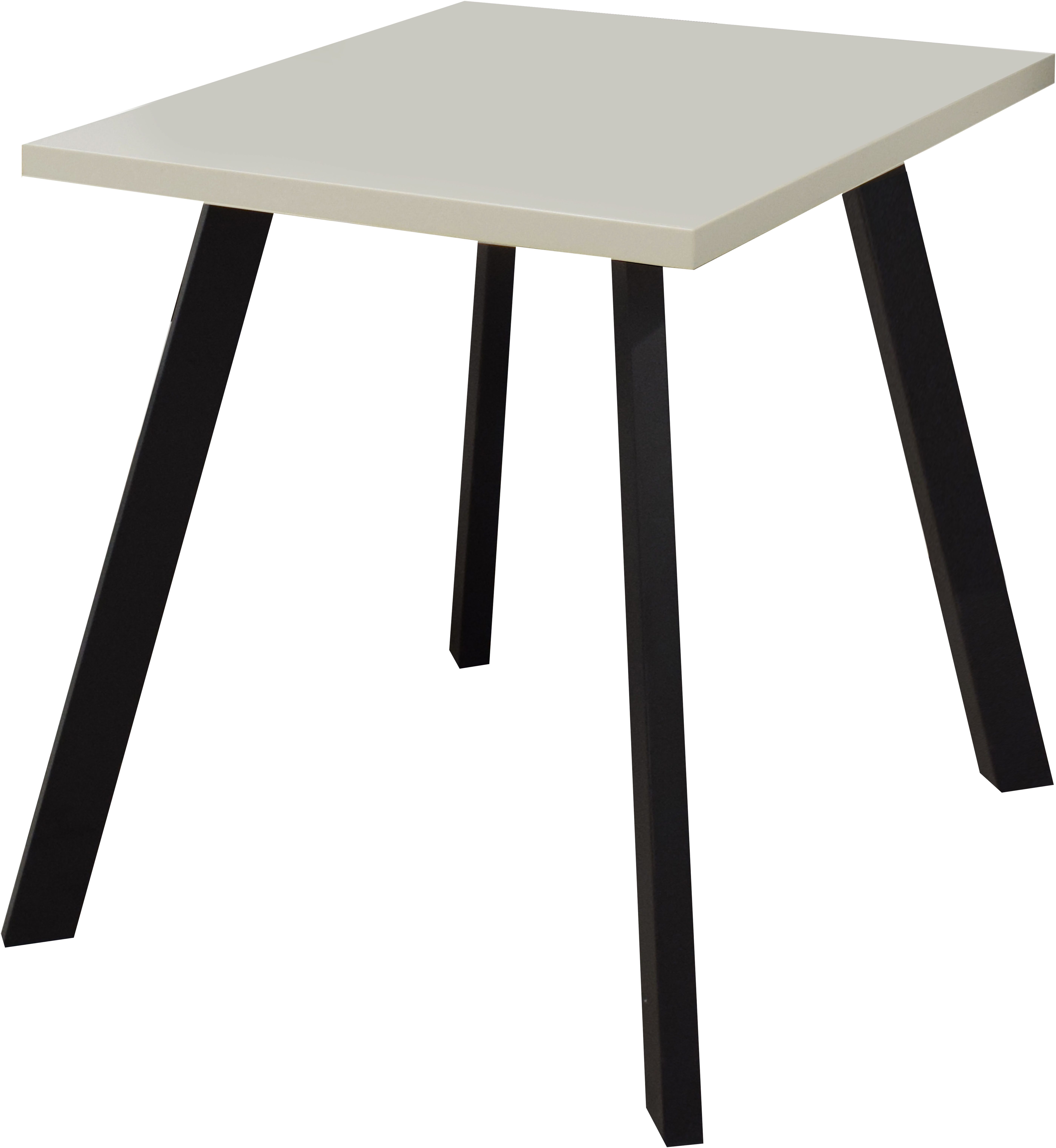 Mäusbacher Bistrotisch Big Bistro Metall, Eckige Platte BHT 70x75x70 cm
