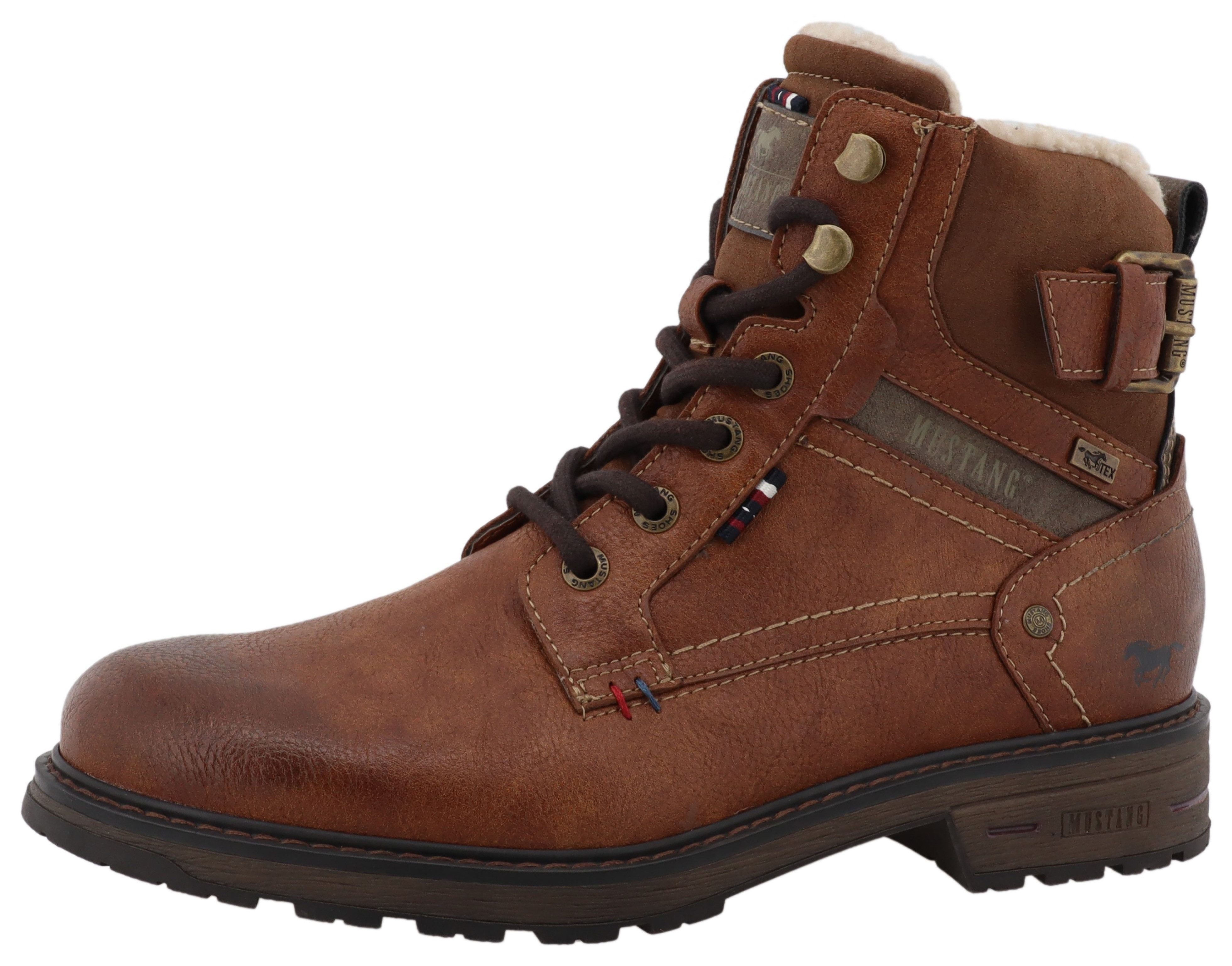 Mustang Shoes Marian Winterstiefelette Stiefelette, Boots mit praktischem Innenreißverschluss