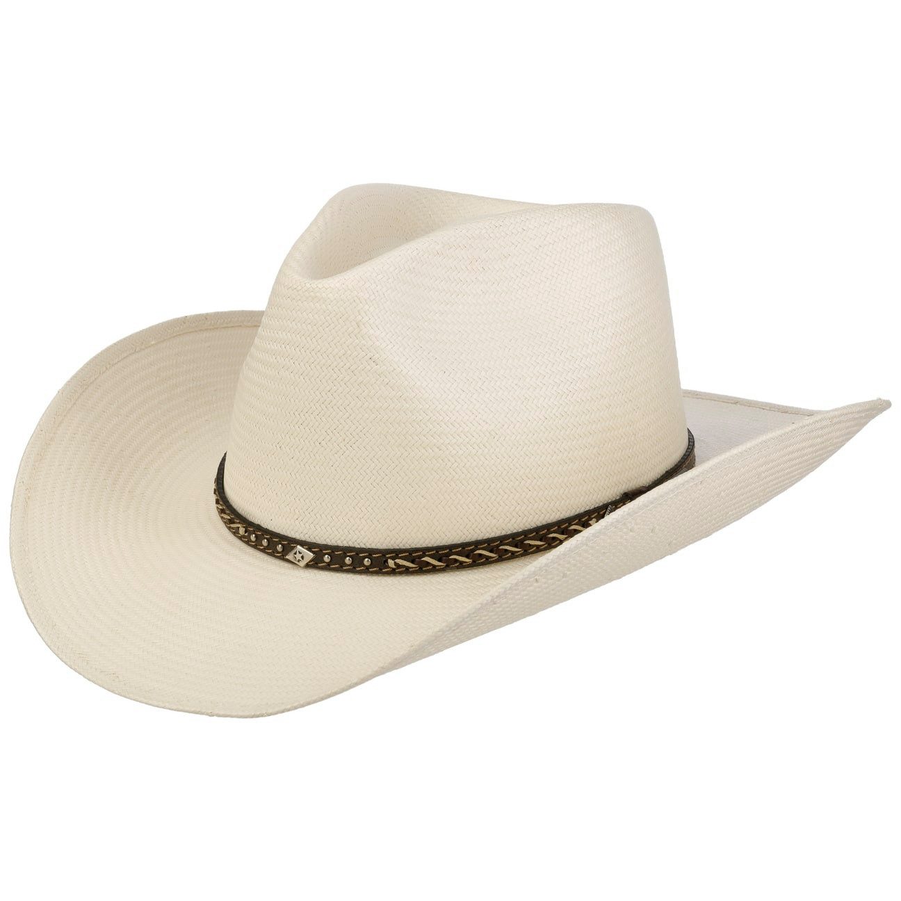 Stetson Sonnenhut (1-St) Westernhut mit Lederband, Made in Mexico