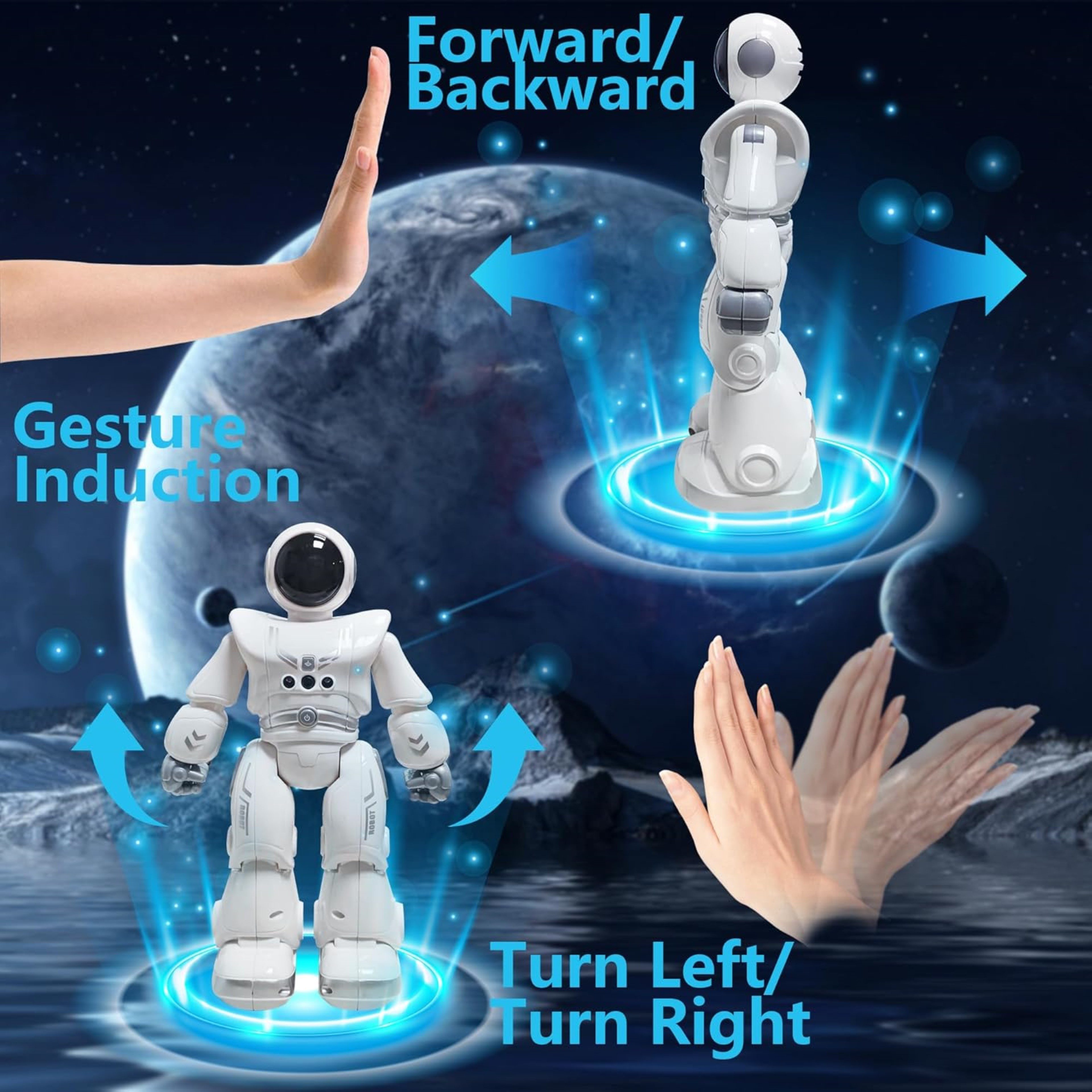 LA CUTE Lernroboter Habeny Spielzeug Roboter Astronaut (Interaktives RC-Rob günstig online kaufen