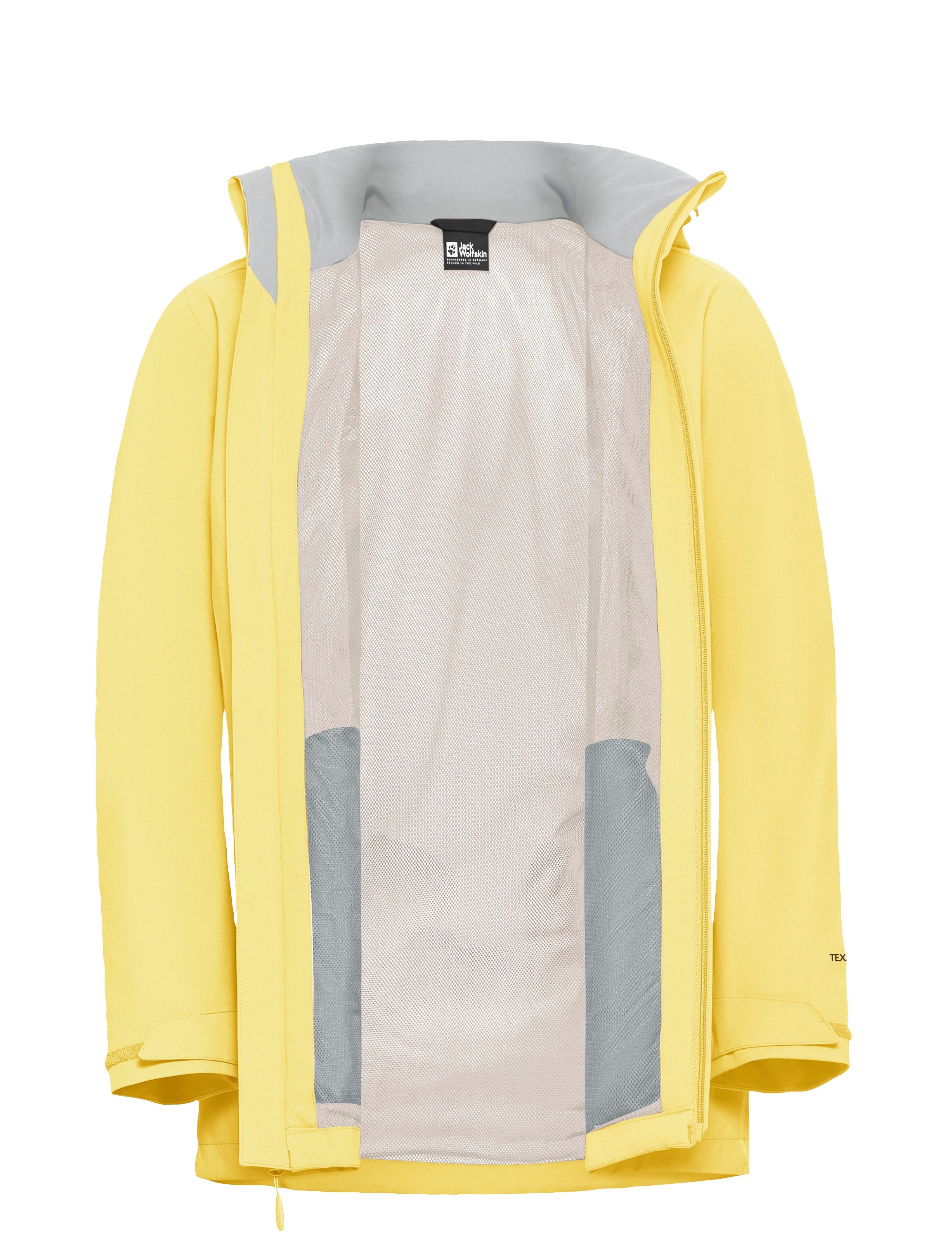 Jack Wolfskin Outdoorjacke TRAILTIME 2L JKT W wasserdicht, winddicht, atmungsaktiv, mit 6000er Atmungsaktivität