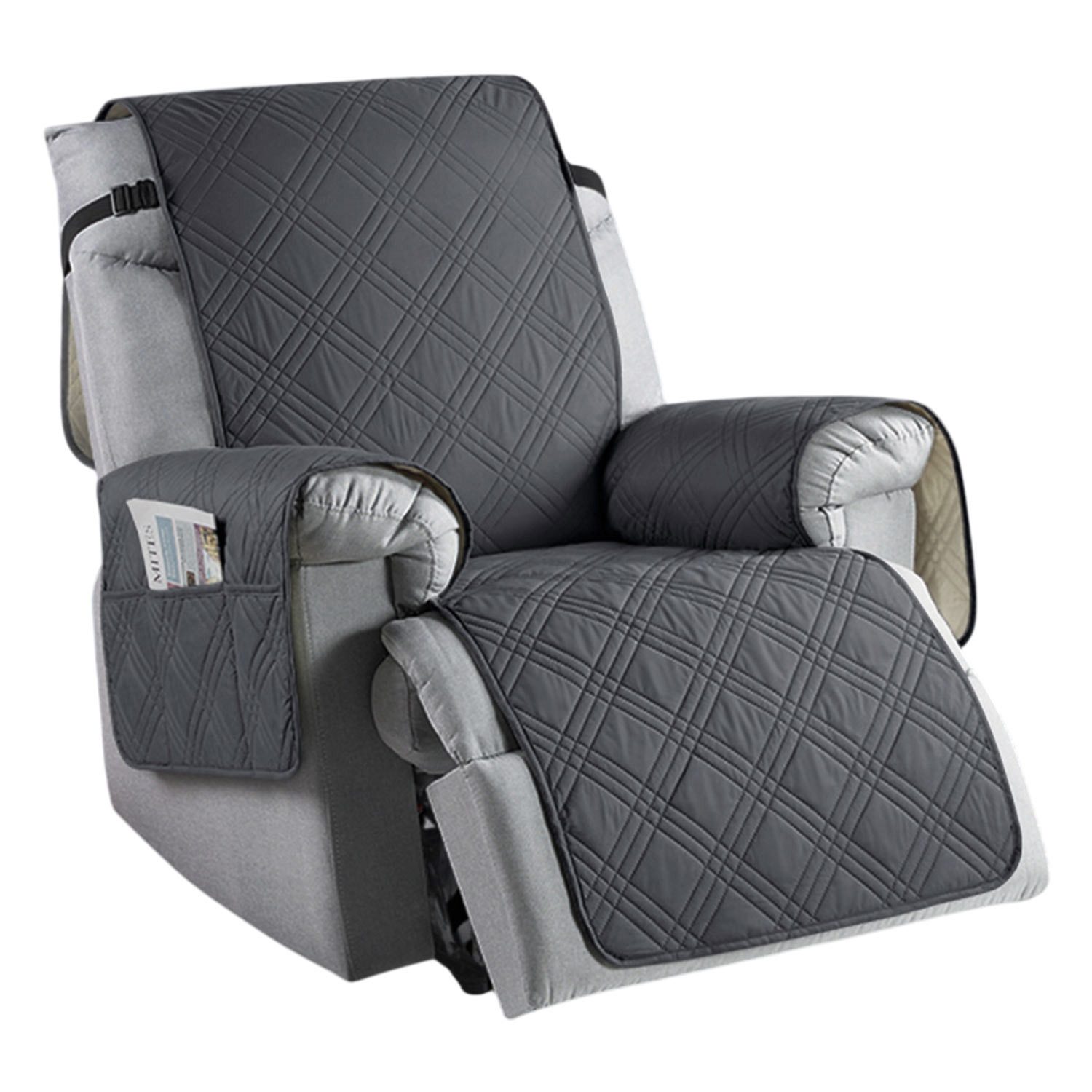 Refttenw Sesselschoner Sesselschonbezug Anti-Rutsch Sesselauflage 230cm x 2 günstig online kaufen