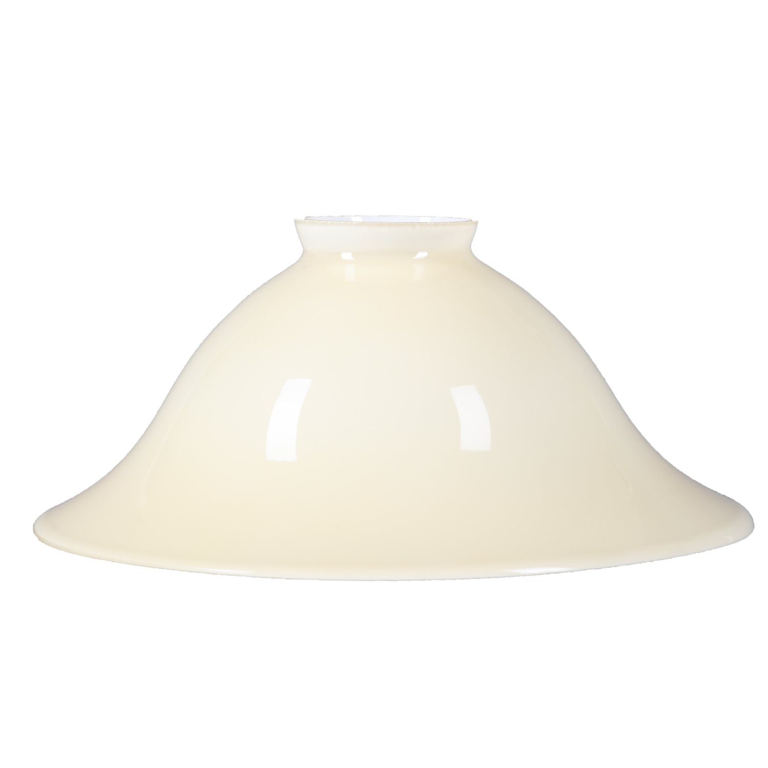 Home4Living Lampenschirm Pendelglasschirm Weiß Beige Ø 220mm Lampenglas Ers günstig online kaufen