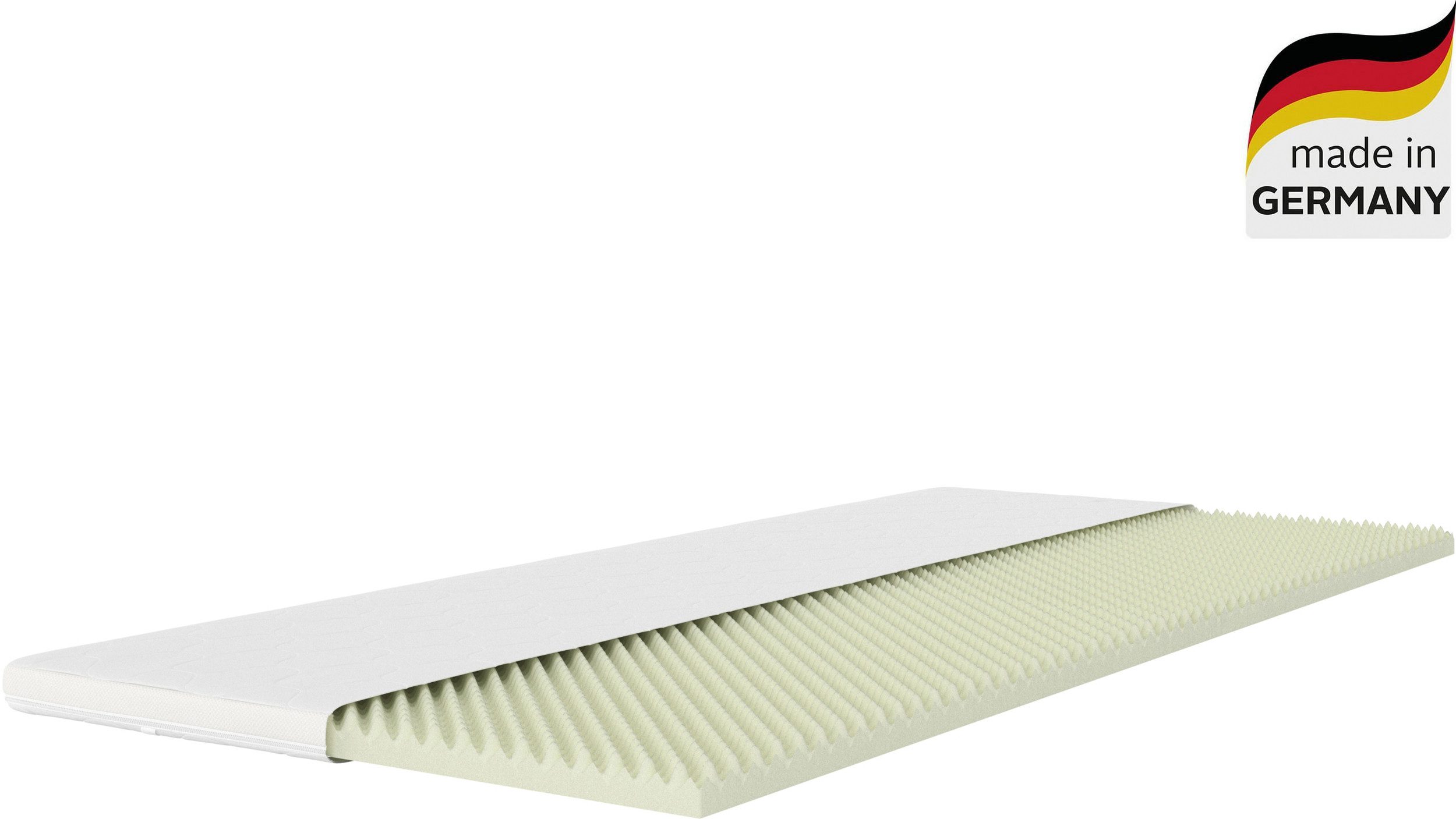 Topper Polly Plus Komfort ECO, ideal für Boxspringmatratzen