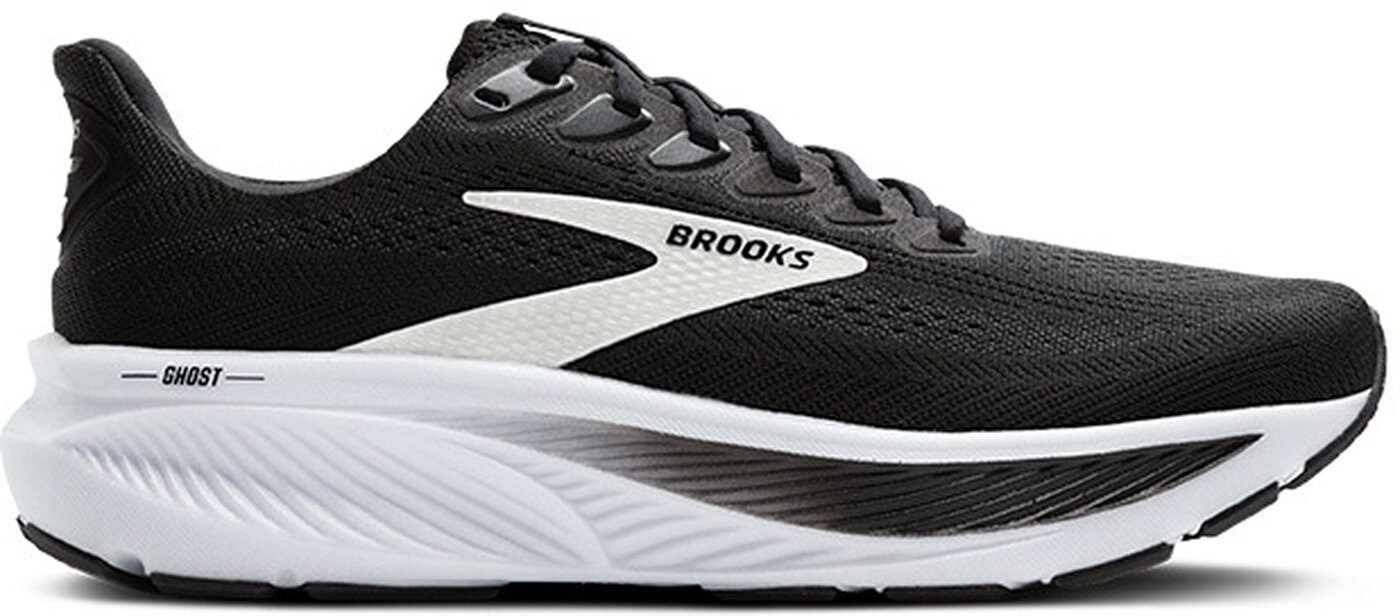 Brooks Ghost 17 BLACK/GREY/WHITE Laufschuh