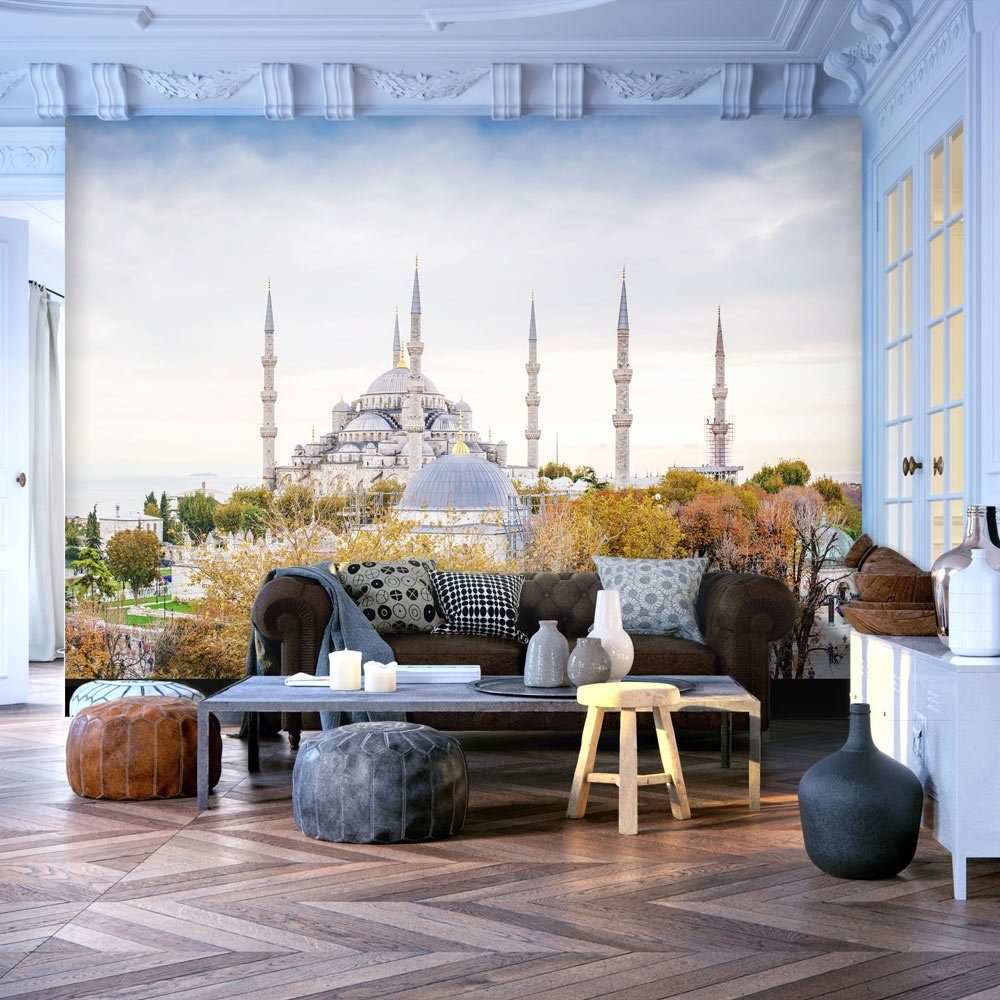 KUNSTLOFT Vliestapete Hagia Sophia - Istanbul 1x0.7 m, halb-matt, lichtbeständige Design Tapete