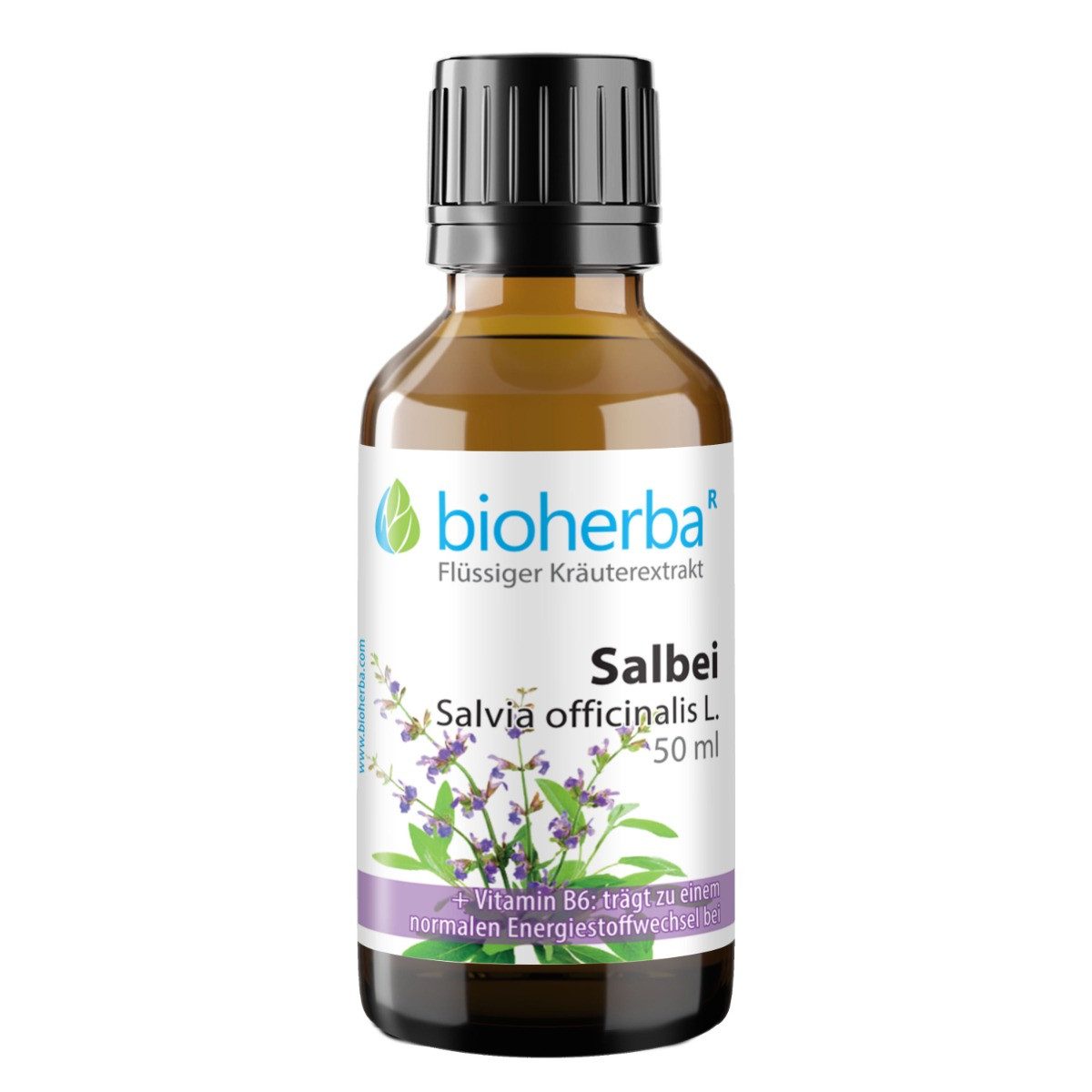 BIOHERBA R Salbei Salvia officinalis L. Tropfen Tinktur 50 ml TINKTUREN, 50 ml