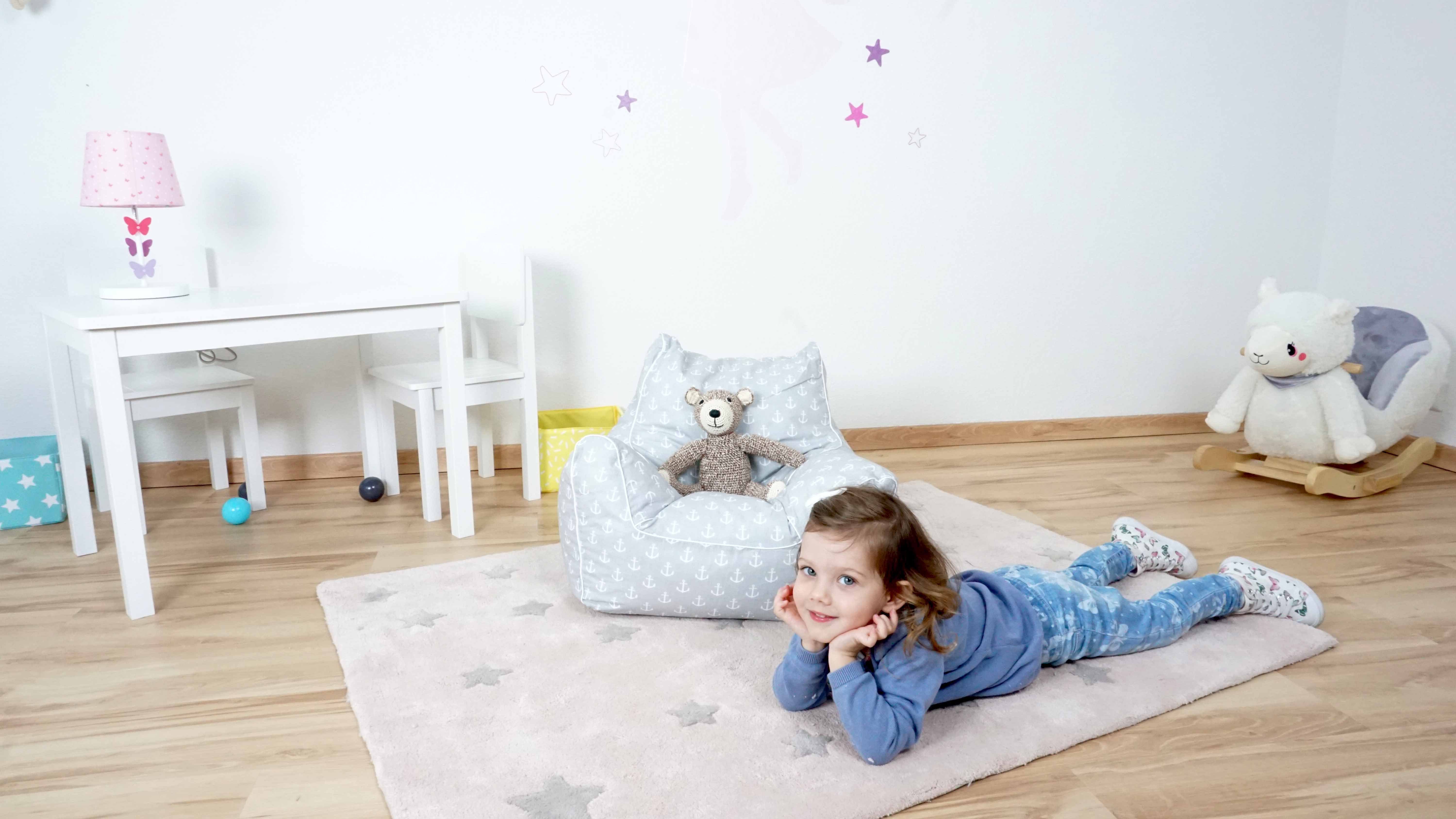 Knorrtoys® Sitzsack Maritim Grey, Europe für in Made Kinder