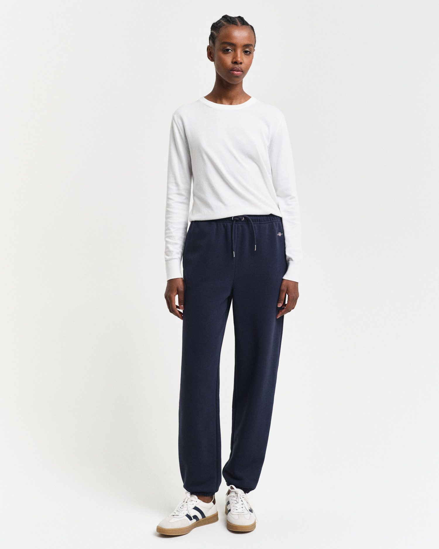 Gant Sweathose REG SHIELD SWEATPANTS Elastischer Bund mit Kordelzugbund