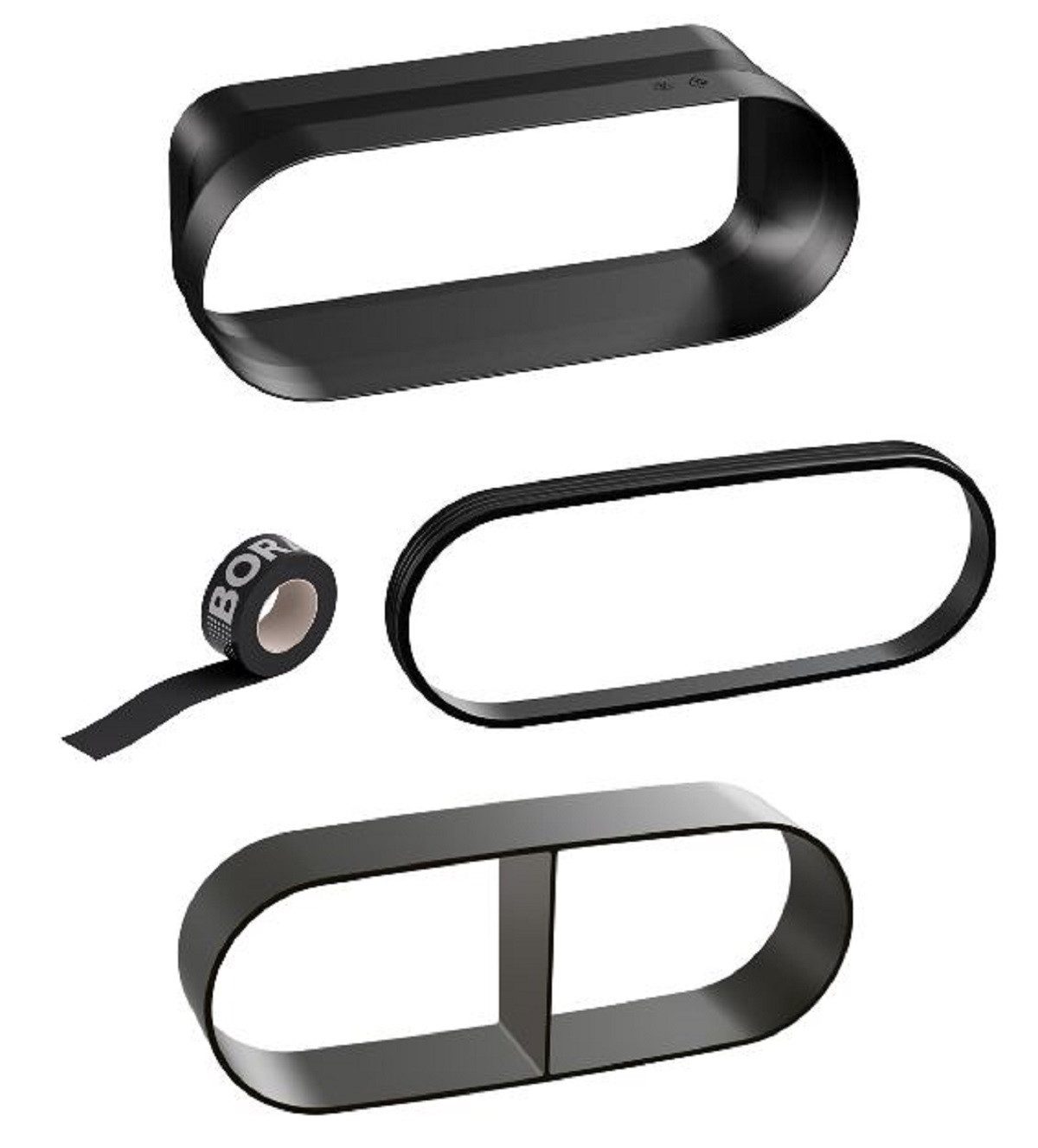 Bora Montagezubehör Dunstabzugshaube ULBFB Adapter (mit 1x EFA, 1x EF47, 1x EFD & 1x UDB1)