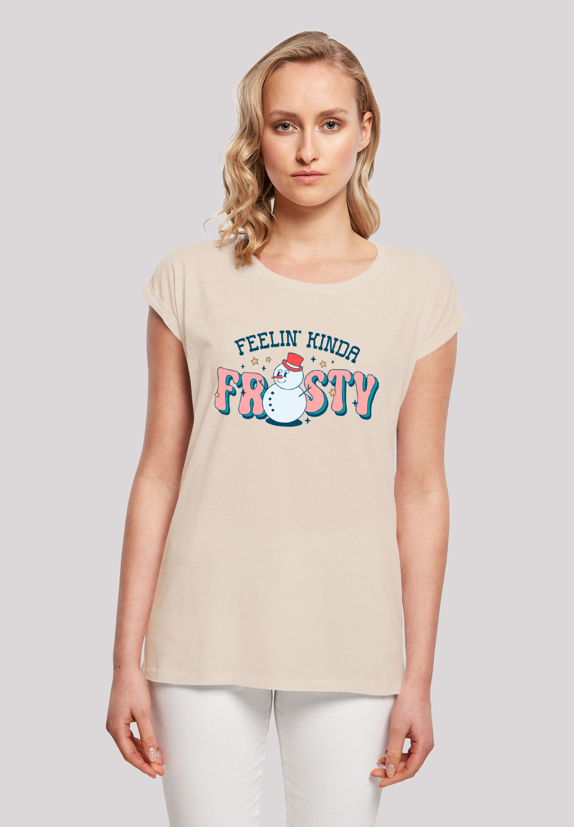 F4NT4STIC T-Shirt "Feelin Kinda Frosty Snowman", Premium Qualität günstig online kaufen