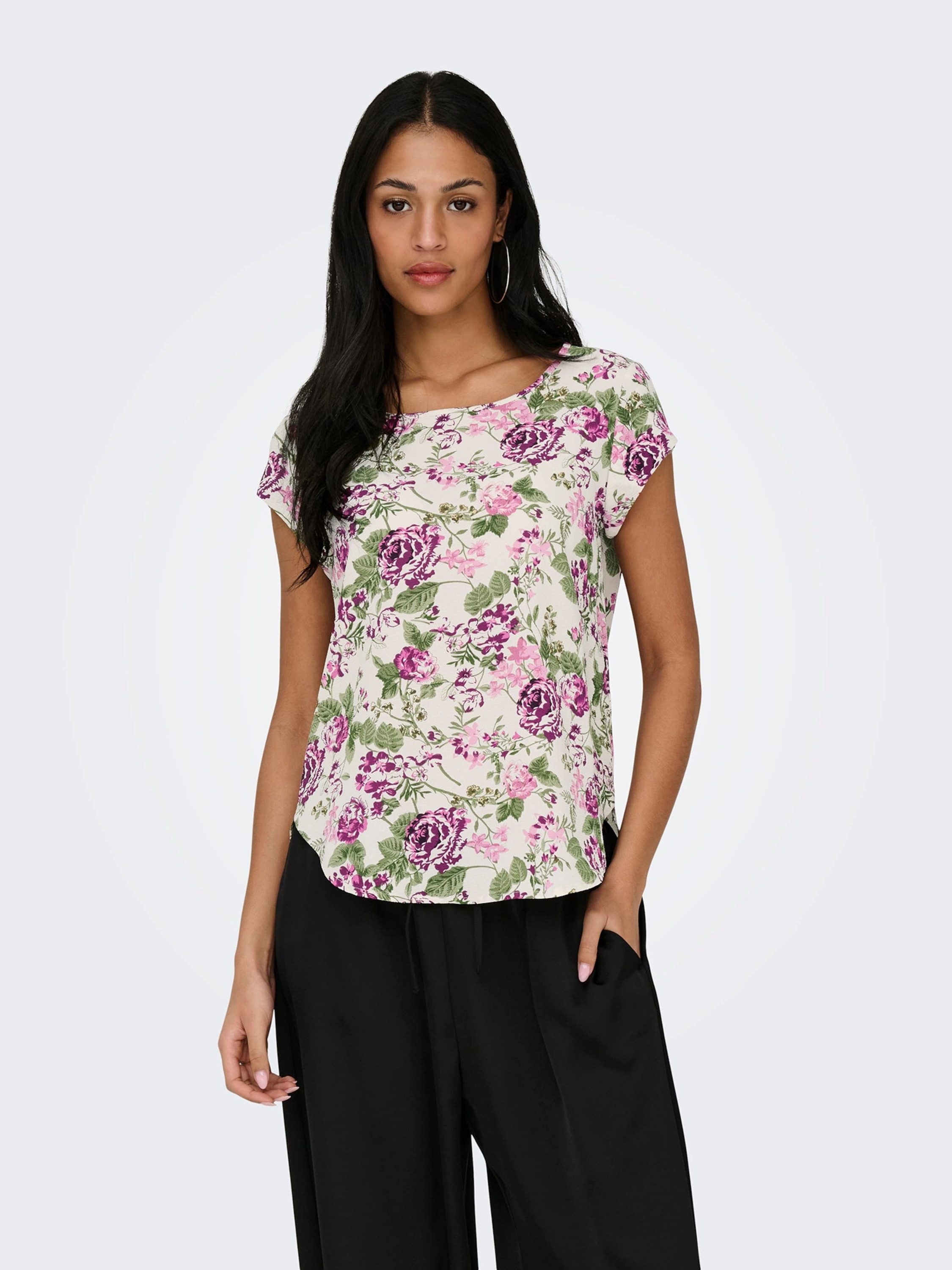 ONLY Funktionsbluse ONLVic (1-tlg) Plain/ohne Details
