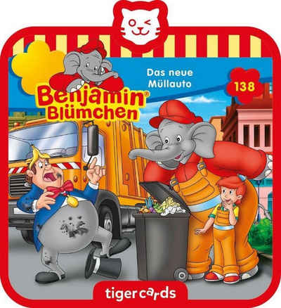 Hörspiel tigercard - Benjamin Blümchen - Folge 138: Das neue Müllauto