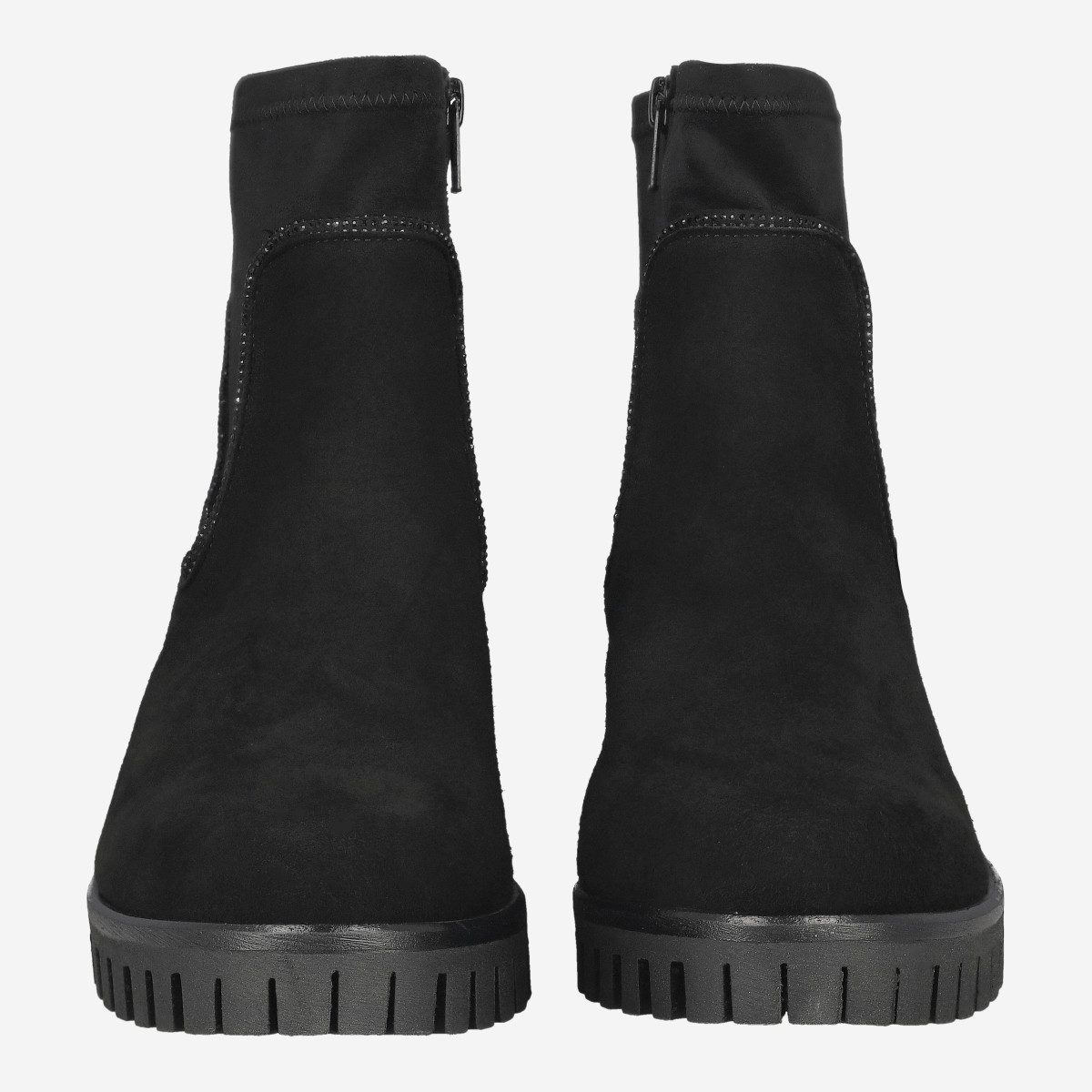 Donna Carolina Donna Carolina RAY STRASS, Stiefeletten, Schwarz, Damen Stiefelette