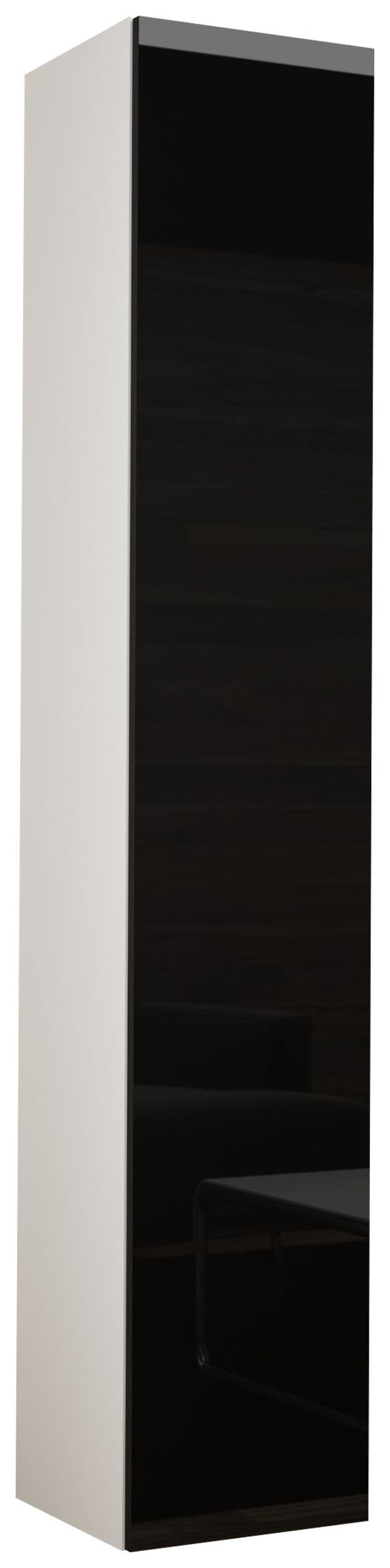99rooms Stauraumschrank Vago Full 180 cm (Wandschrank, Wandregal) viel Stauraum, mit Push-to-Open, Hochglanzfront, Modern Design