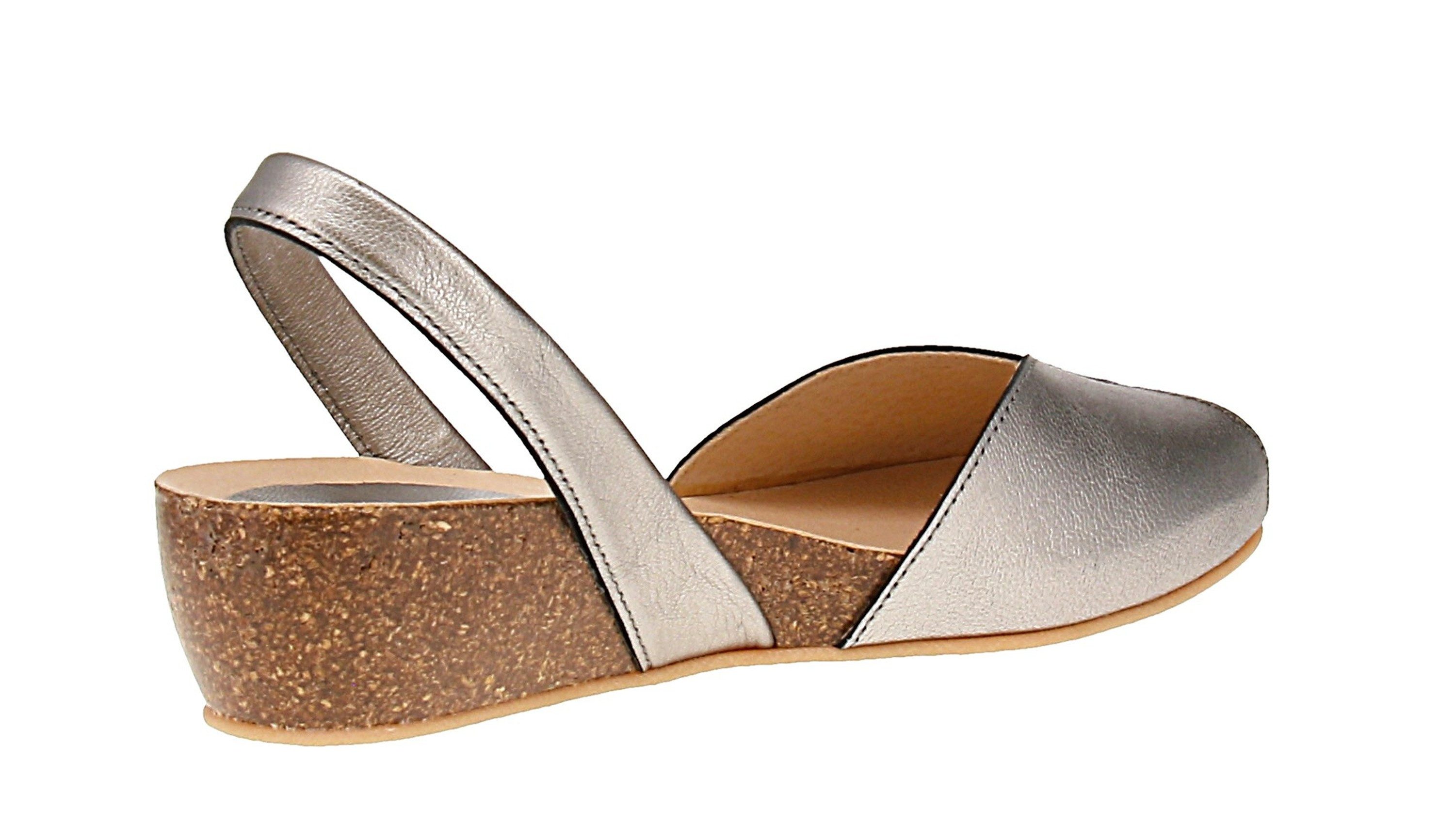 Ria Menorca Ria Menorca 33216 - Damen Sandaletten - Metalgrain-Acero Sandale