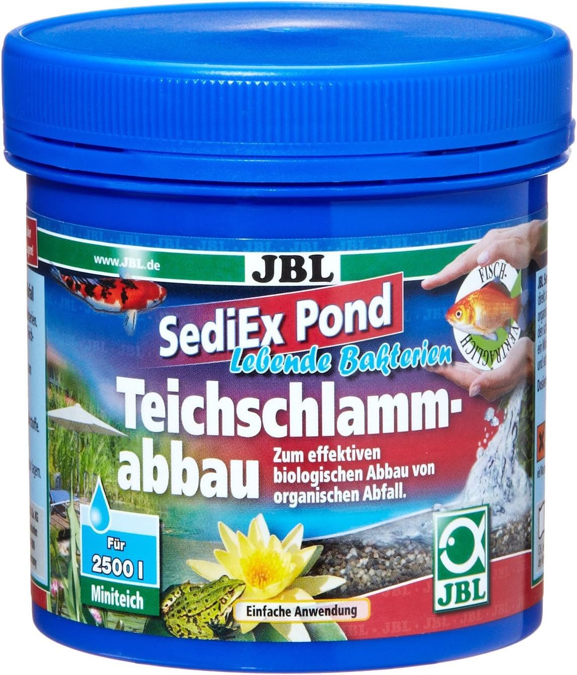 Aquariumpflege JBL SediEX Pond 250 g Teichschlammentferner biologisch