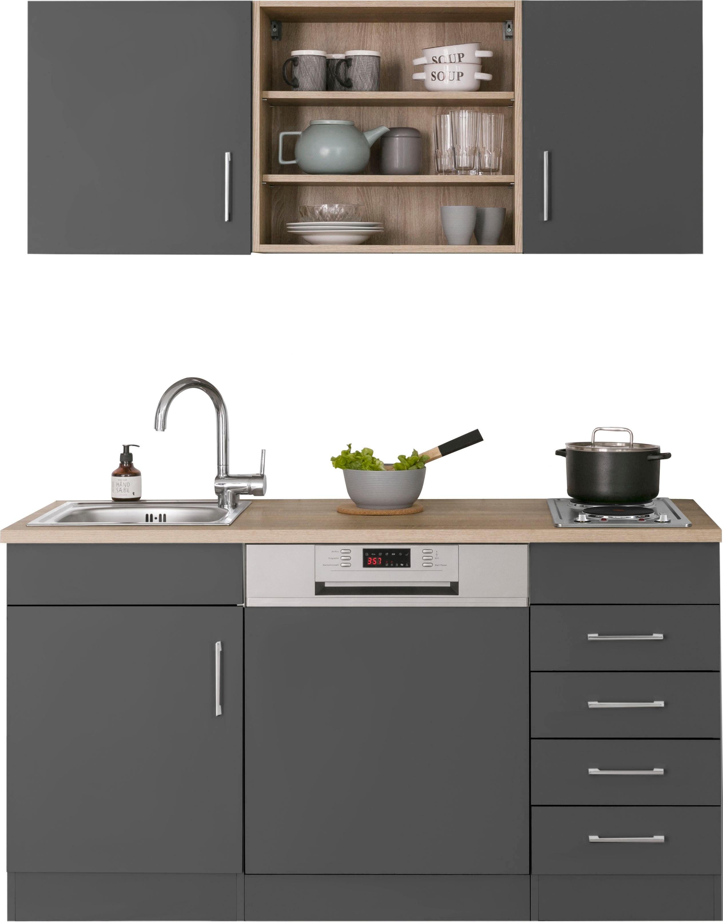 KOCHSTATION Pantryküche KS-Mali, Breite 150 cm, günstig online kaufen