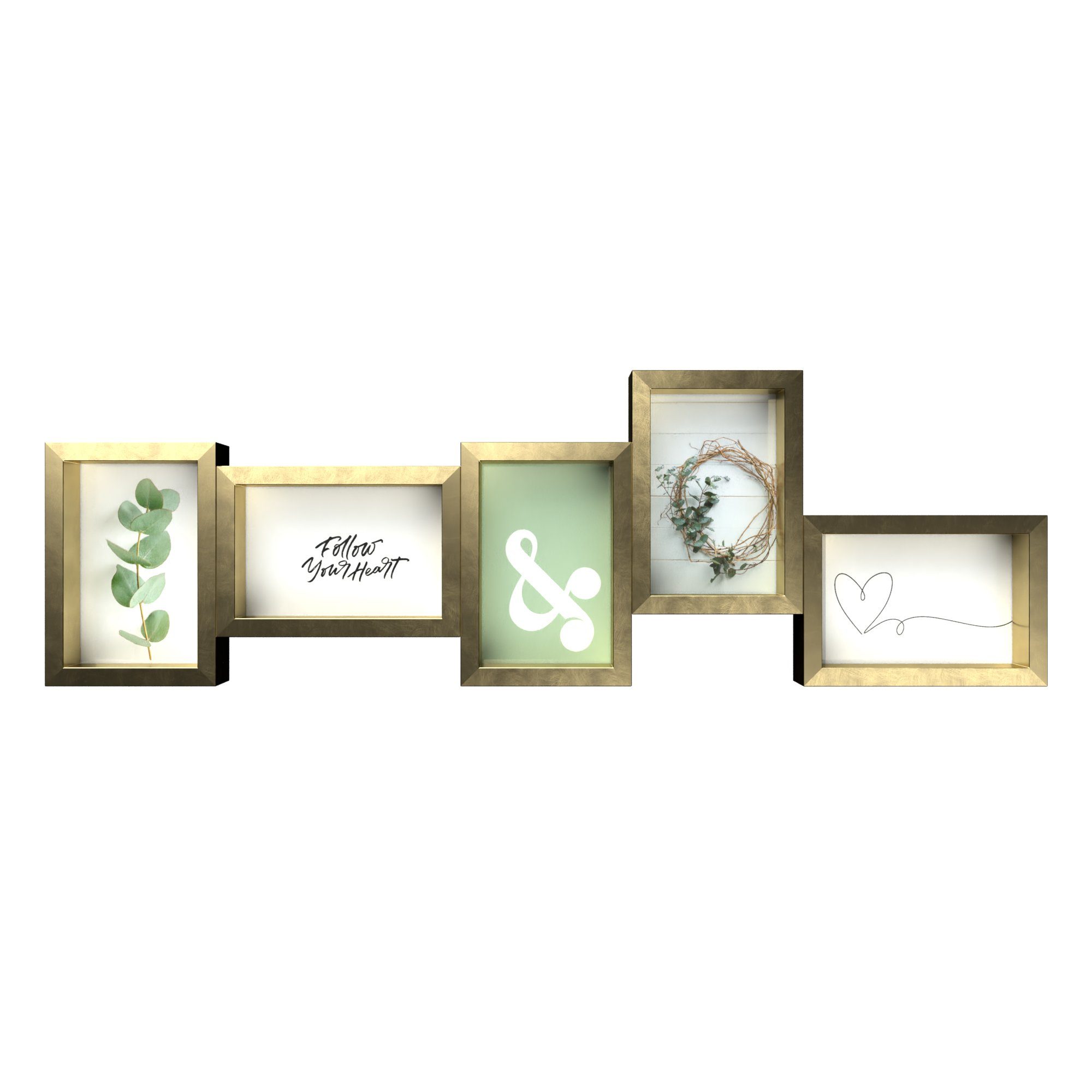 Wackadoo Living Bilderrahmen Collage APART, für günstig online kaufen