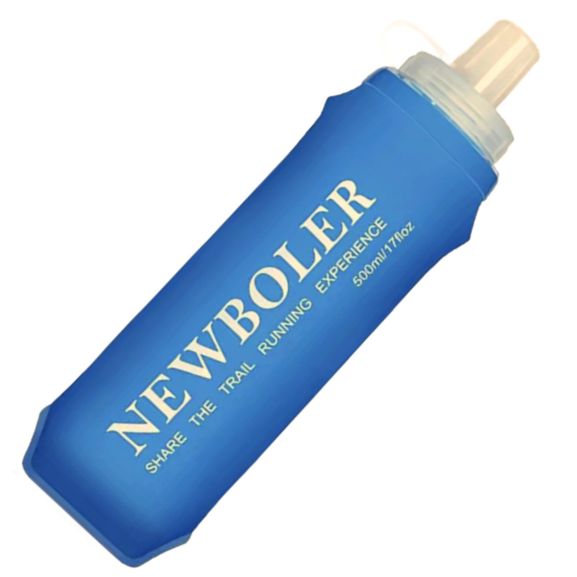 Norskskin Trinkflasche Flasche Faltbar aus TPU Material Wasserflasche 500 ml