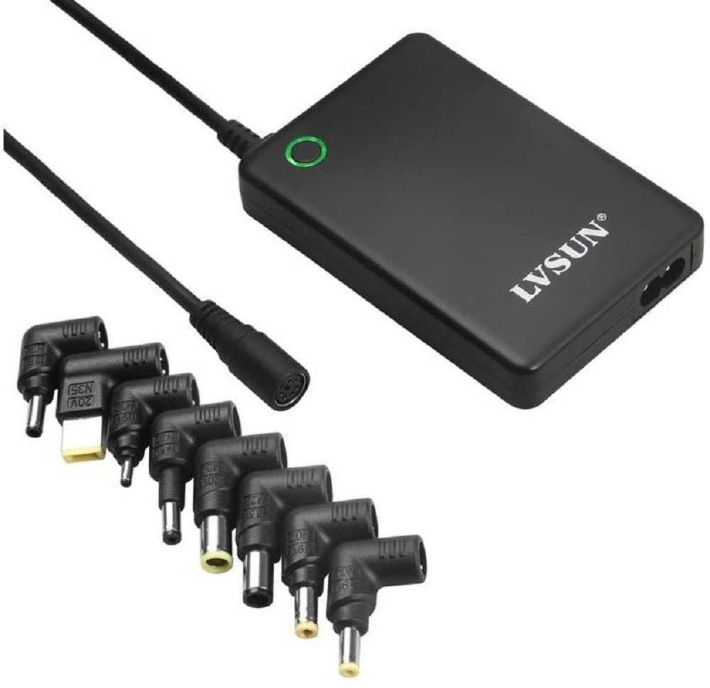 Universal Laptop-Ladegerät 90W Mit 9 Adaptern & USB-Ausgang – Für HP, Dell, Asus, Lenovo, Acer