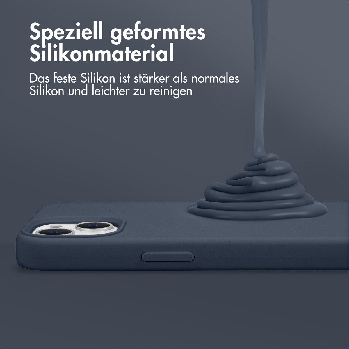Accezz Backcover Accezz Liquid Silikoncase Google Pixel 10 Pro XL - Dunkelblau