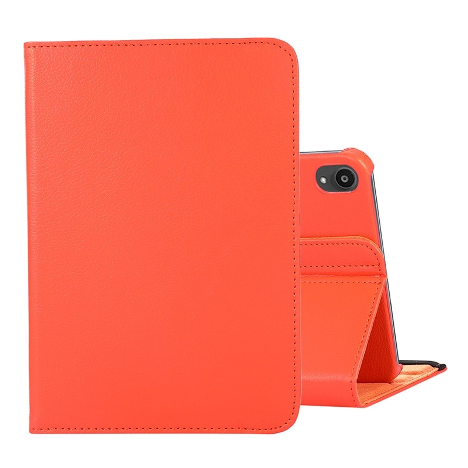 König Design Tablet-Hülle Apple iPad mini 6, Tablethülle für Apple iPad mini 6 Schutztasche Wallet Cover 360 Case Etuis