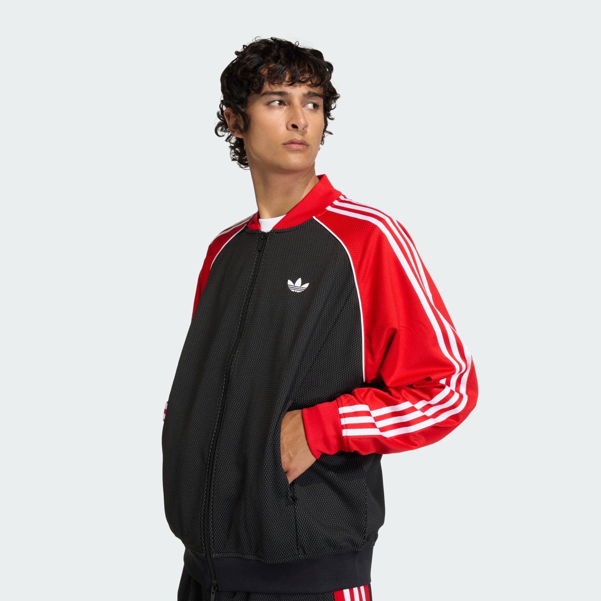 adidas Originals Trainingstop LOOSE MESH TRACKTOP (1-tlg)