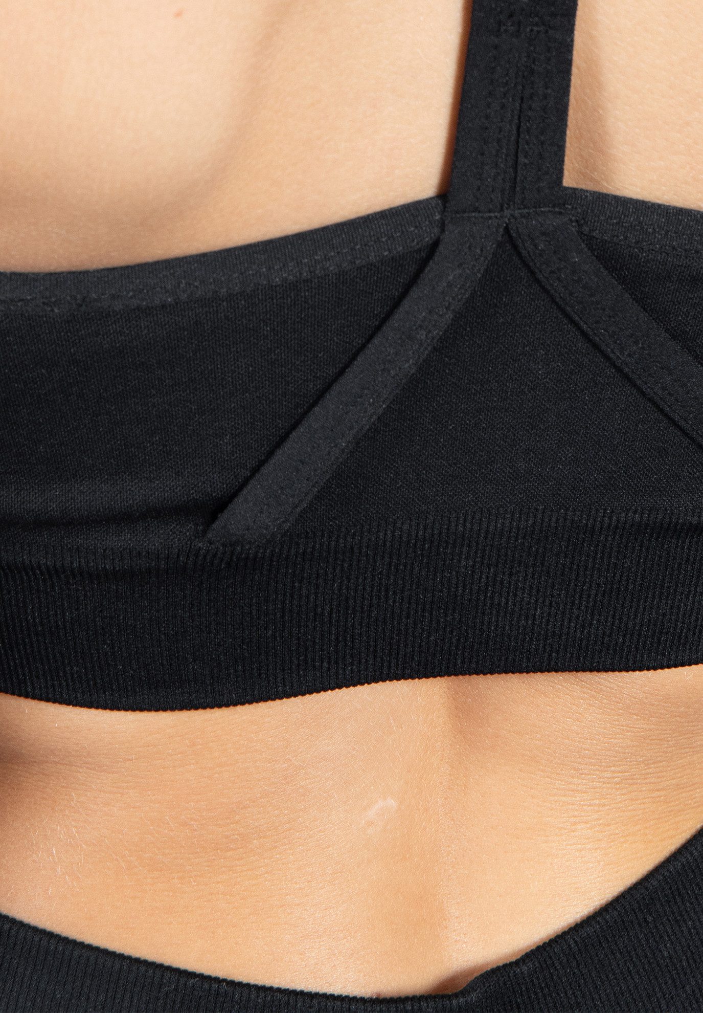 Smilodox Hailey Scrunch, Push Up BH Shaped Fit, Blickdicht, herausnehmbare Cups BH ohne Bügel, verstellbare Träger Bustier, Yoga, Fitness & Training