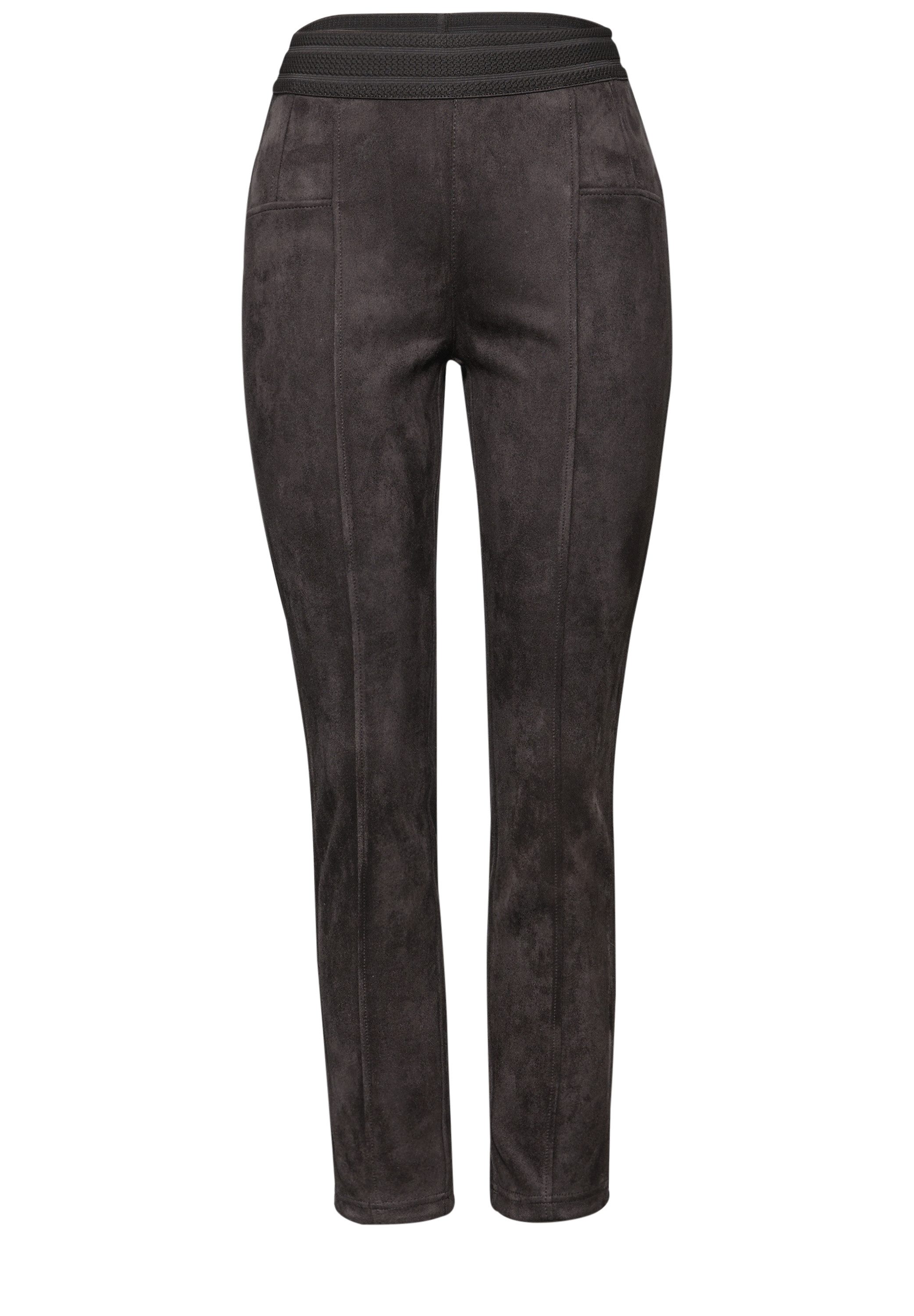 STREET ONE Stoffhose aus Velour – Bild 5 von 5