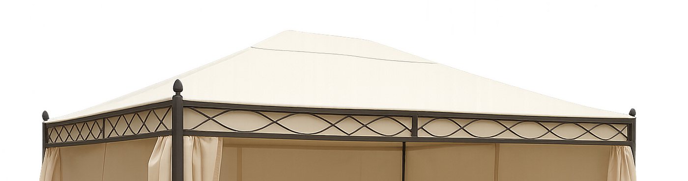 Thumbnail - TPFGarden Pavillon-Ersatzdach RIMINI, 400.00 x 300.00 cm (Pavillondach rechteckig, Zeltabdeckung 300x400cm, Farbe: écru)...