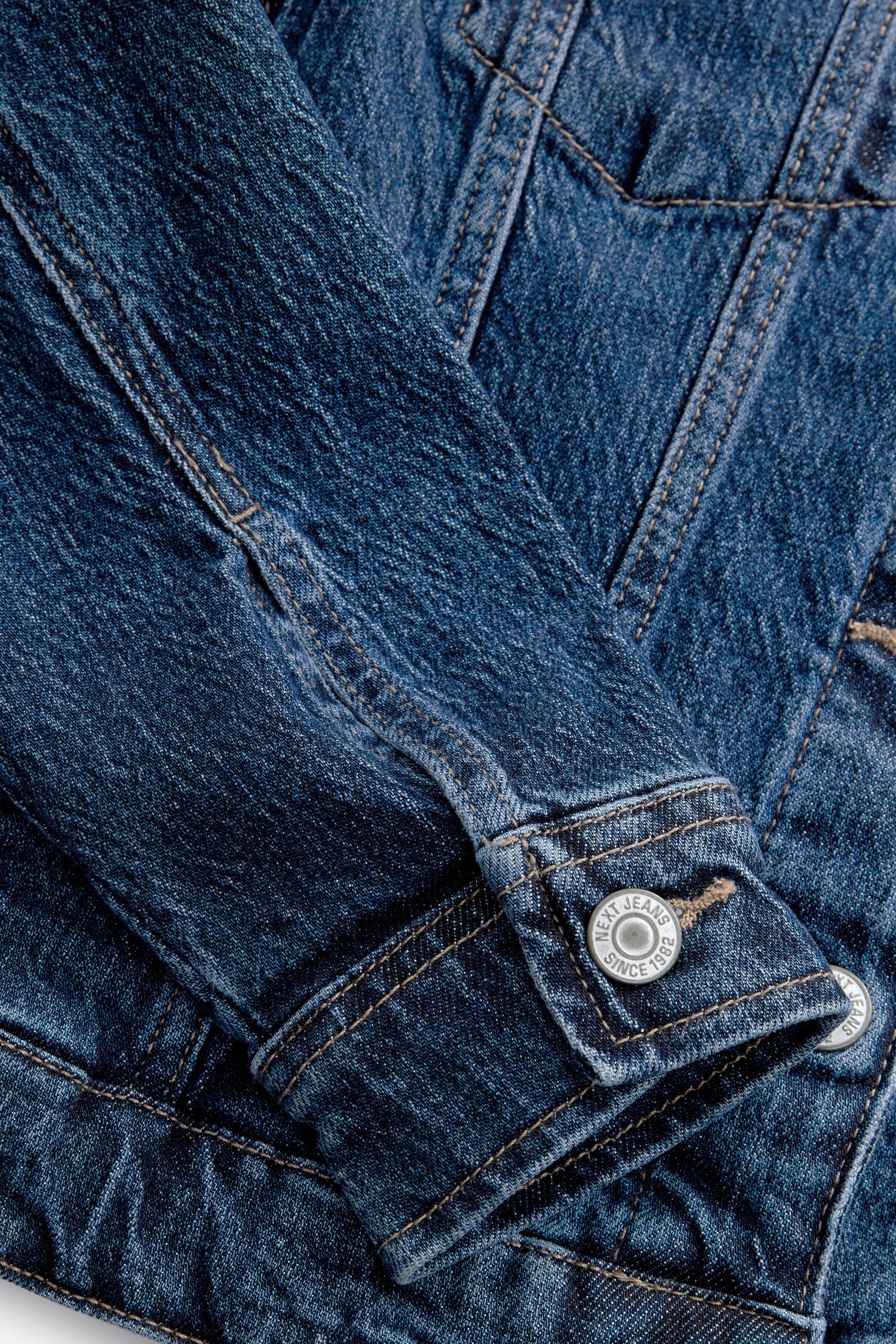Next Jeansjacke Figurbetonte Jeansjacke – Petite (1-St)