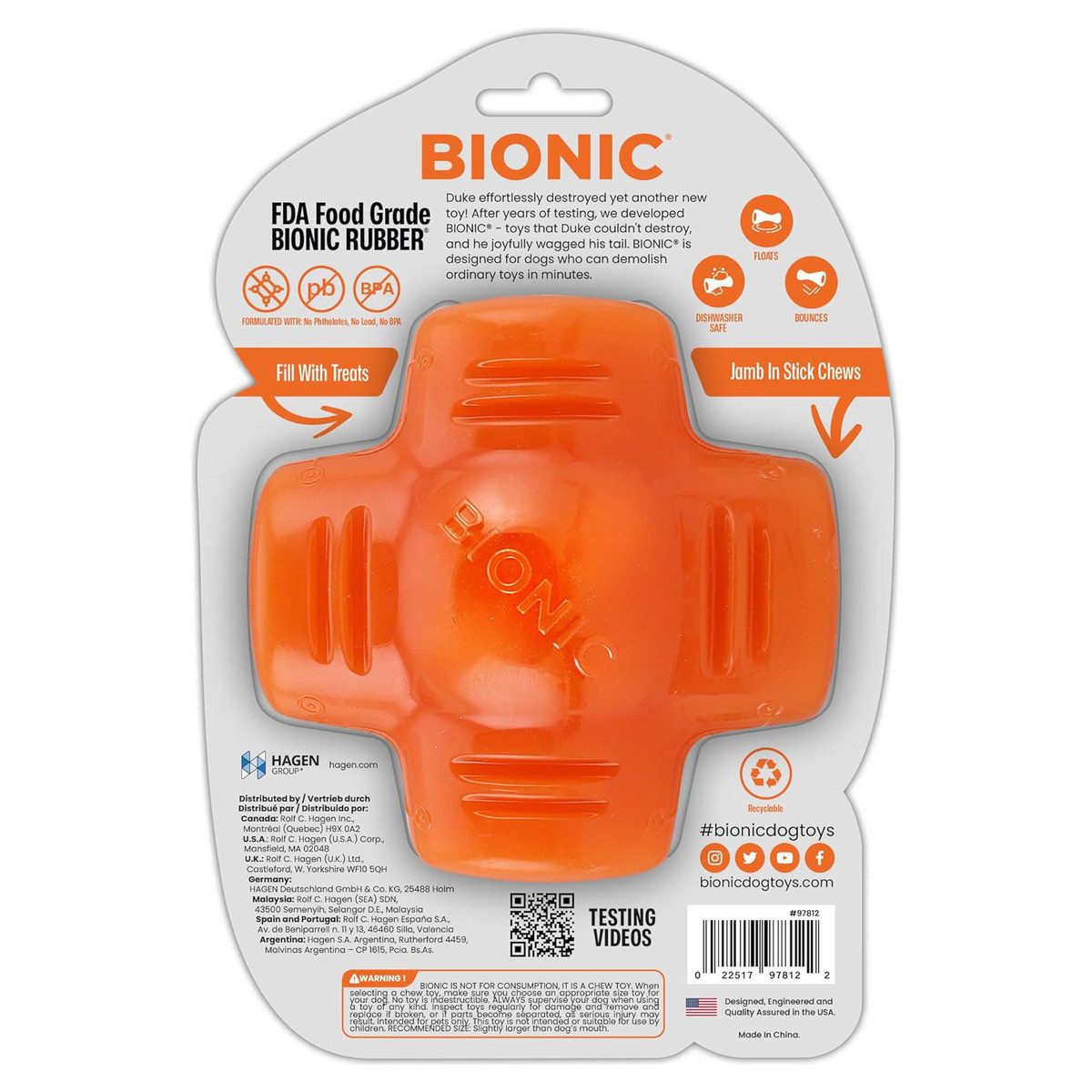 BIONIC Tier-Intelligenzspielzeug Treat Star