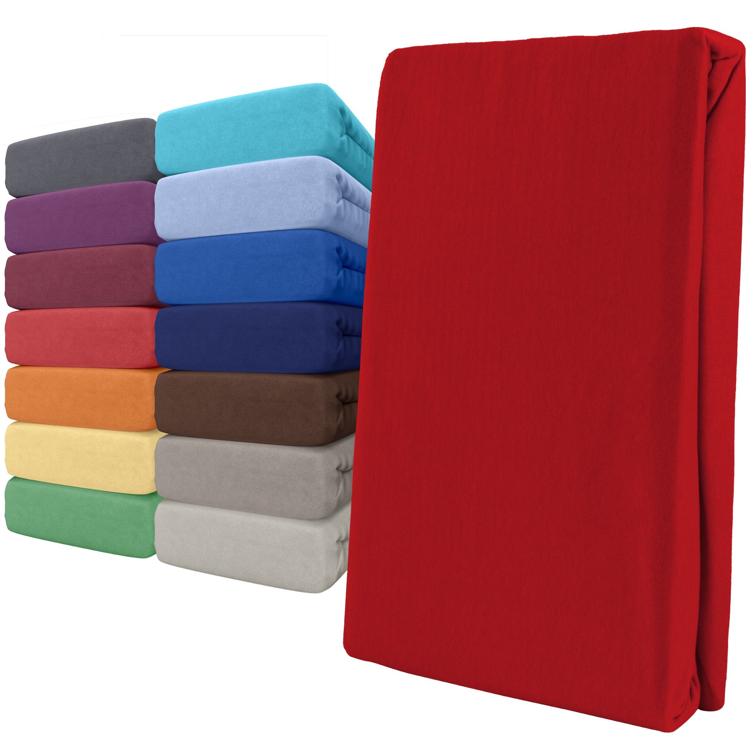 Leonado Vicenti Spannbettlaken Baumwolle Bettlaken auch für Boxspringbetten günstig online kaufen