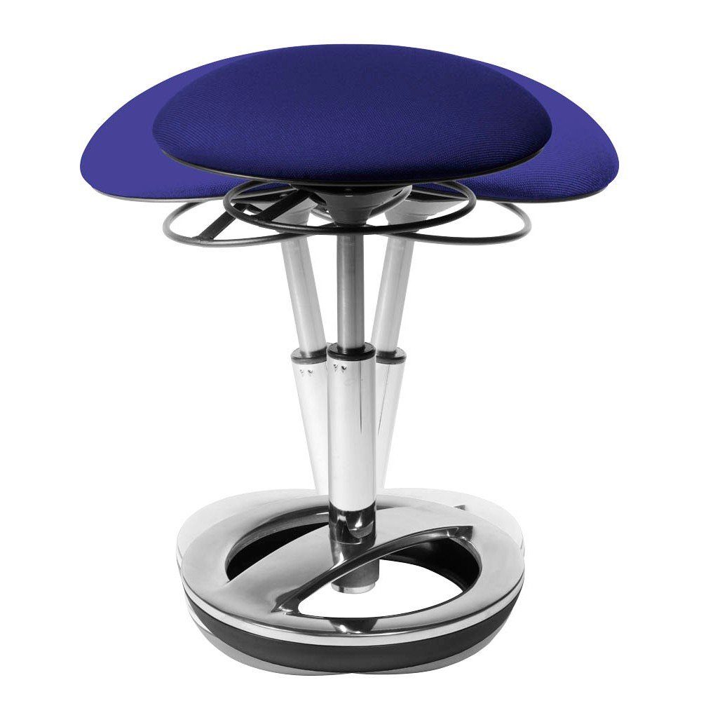 TOPSTAR Sitzhocker 1 Hocker SITNESS BOB basic - blau (1 St), Die empfohlene Sitzzeit beträgt max. 4 Stunden.